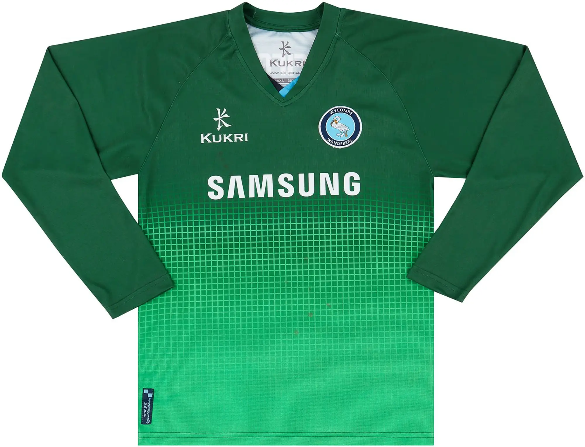 2013-14 Wycombe Wanderers GK Shirt - 7/10 - (XS)