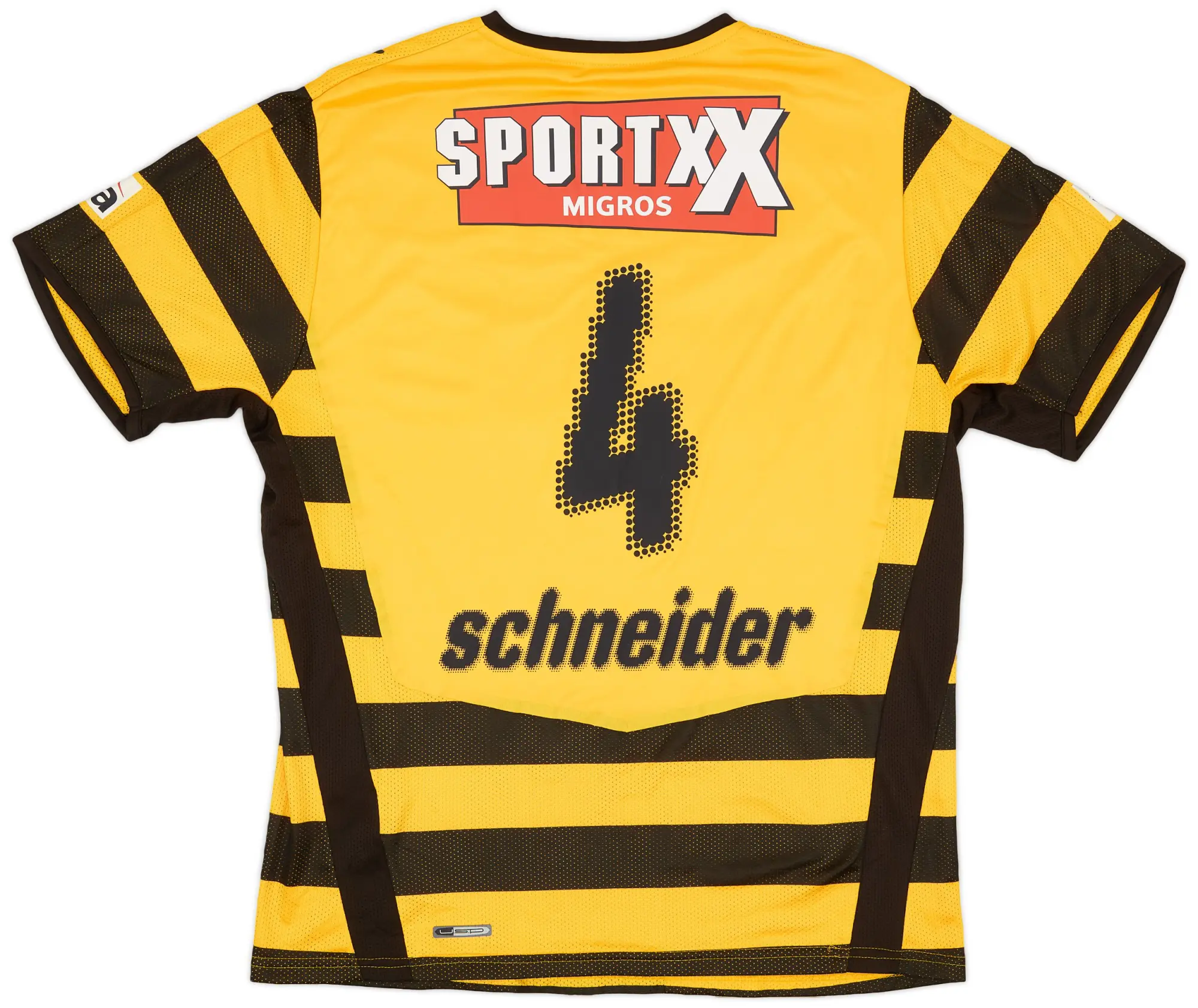 Puma 2008-09 BSC Young Boys Match Issue Home Shirt Schneider #4