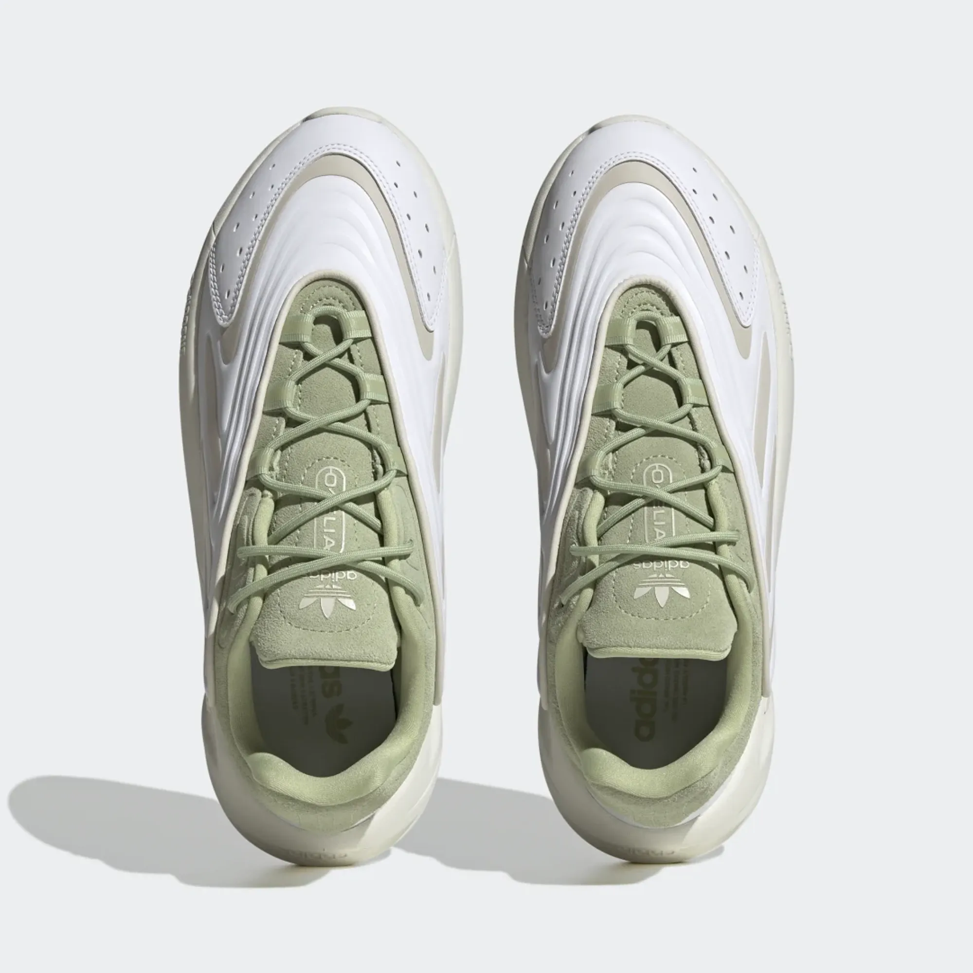 adidas gazelle silver green womens Adidas Originals OZELIA SHOES  MIDS&LOWS