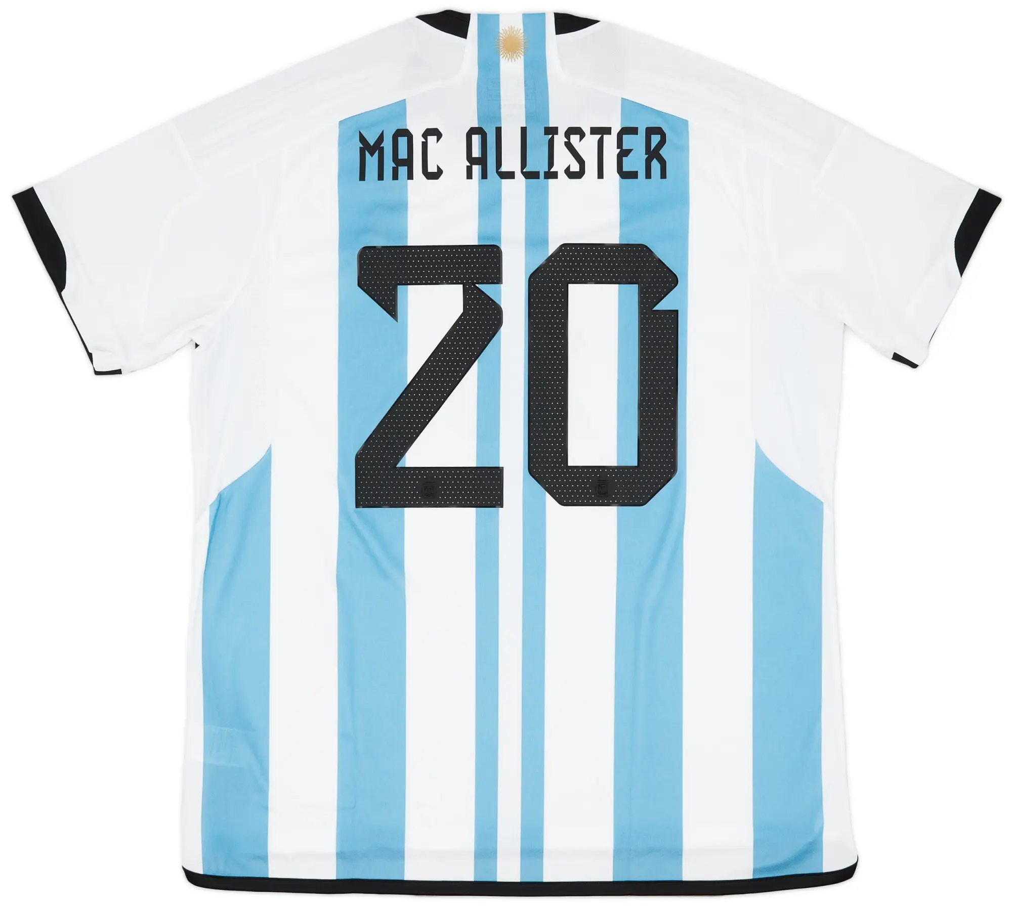 adidas 2022-23 Argentina Home Shirt Mac Allister #20 (XXL)