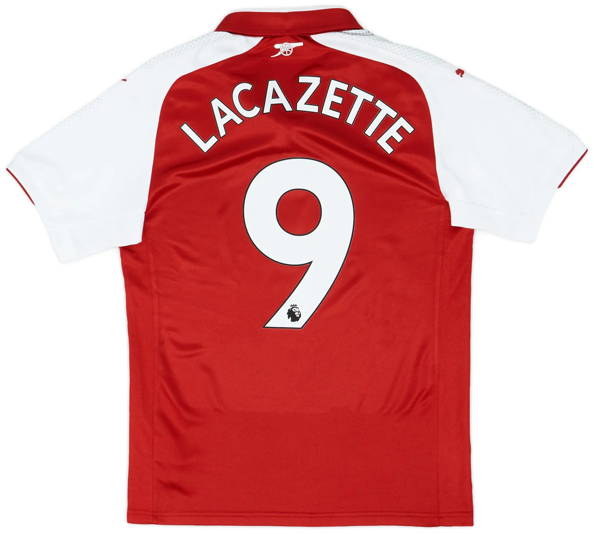 Puma 2018 19 Arsenal Home Shirt Lacazette 9 9 10 S ARSH18826738 used FOOTY.COM