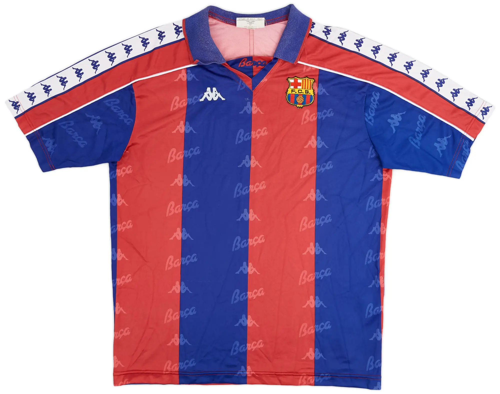 Kappa 1992-95 Barcelona Home Shirt - 6/10 - (L)