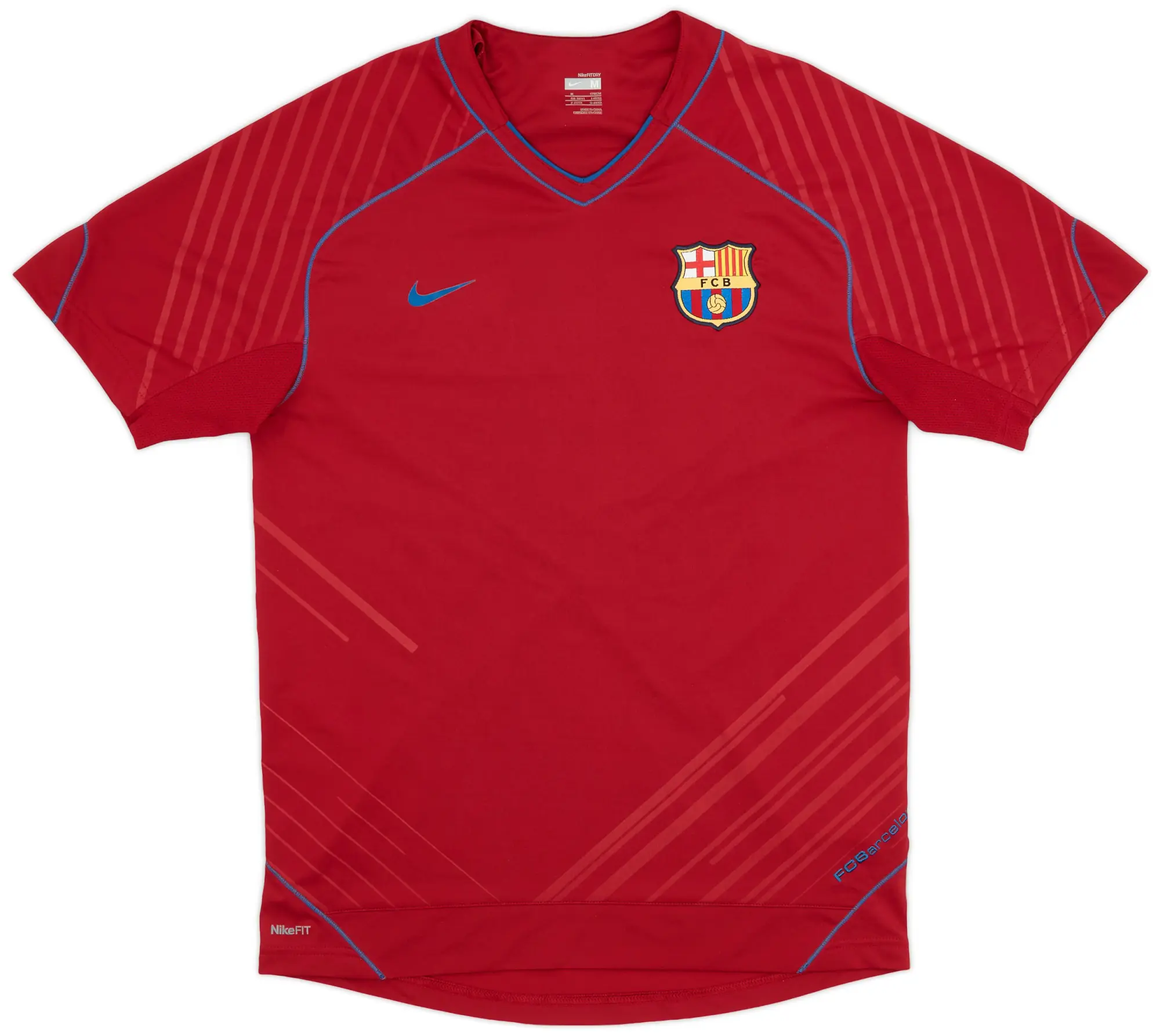 2007-08 Barcelona Nike Training Shirt - 9/10 - (M)