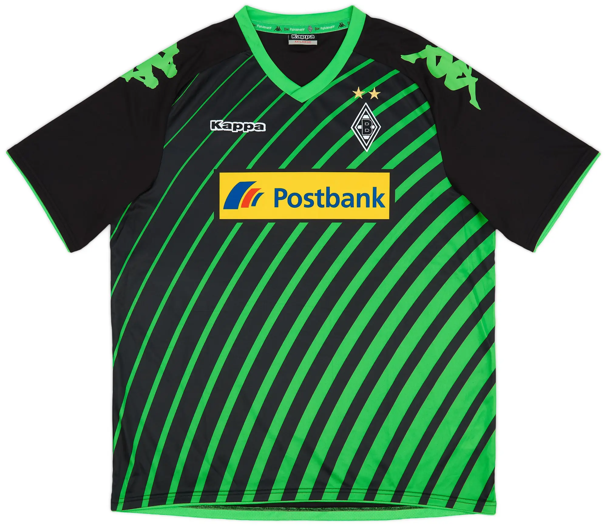 Kappa 2013-14 Borussia Monchengladbach Third Shirt - 9/10 - (XXL)