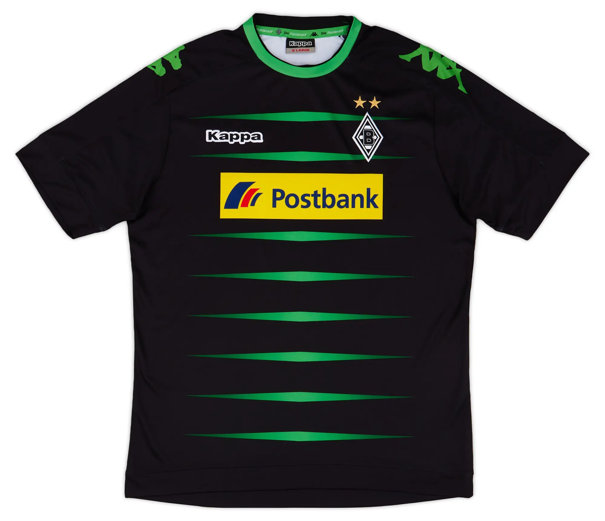 Kappa 2016-17 Borussia Monchengladbach Third Shirt - 8/10 - (XL)
