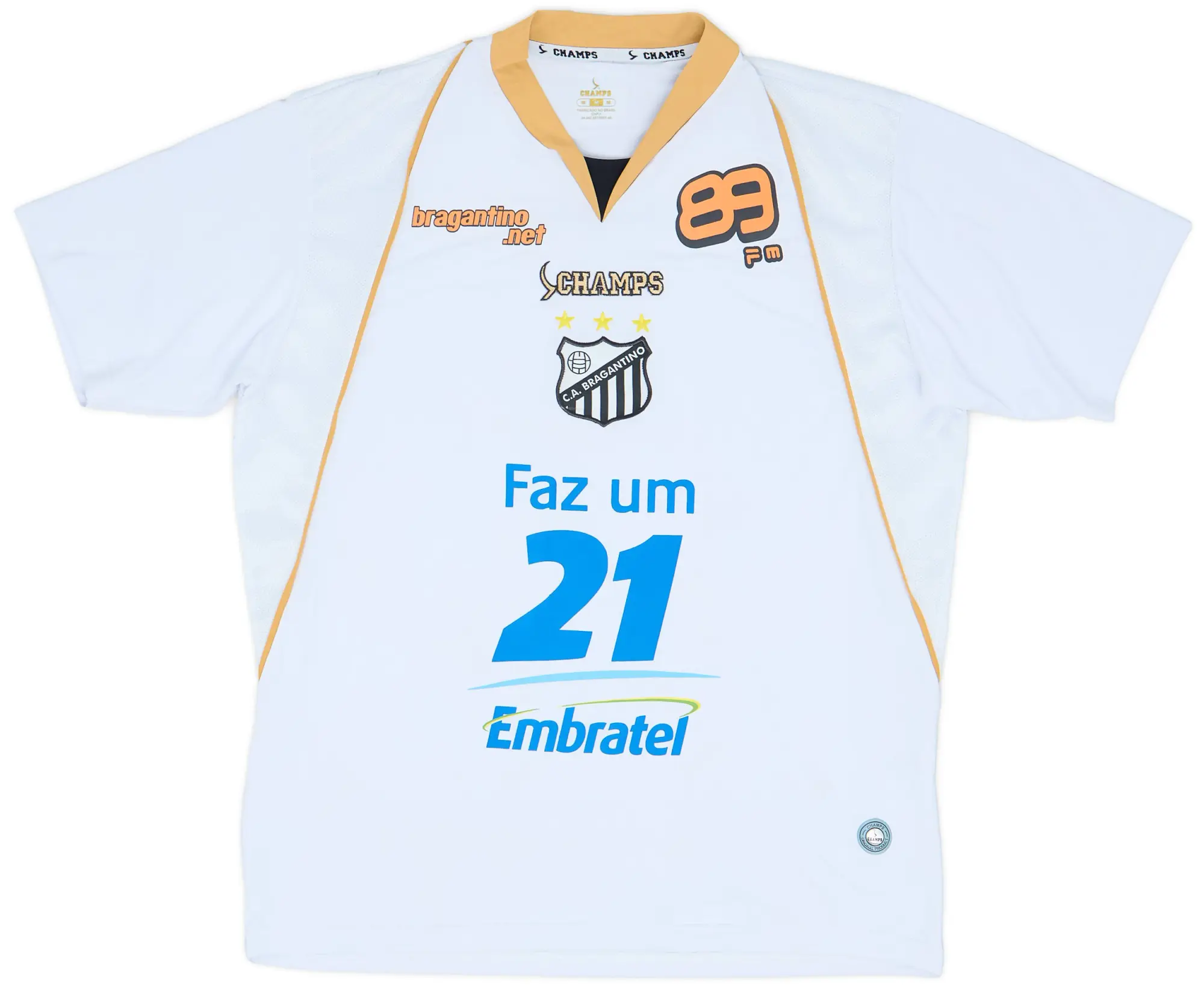 2008 Bragantino Home Shirt #9 - 6/10 - (M)