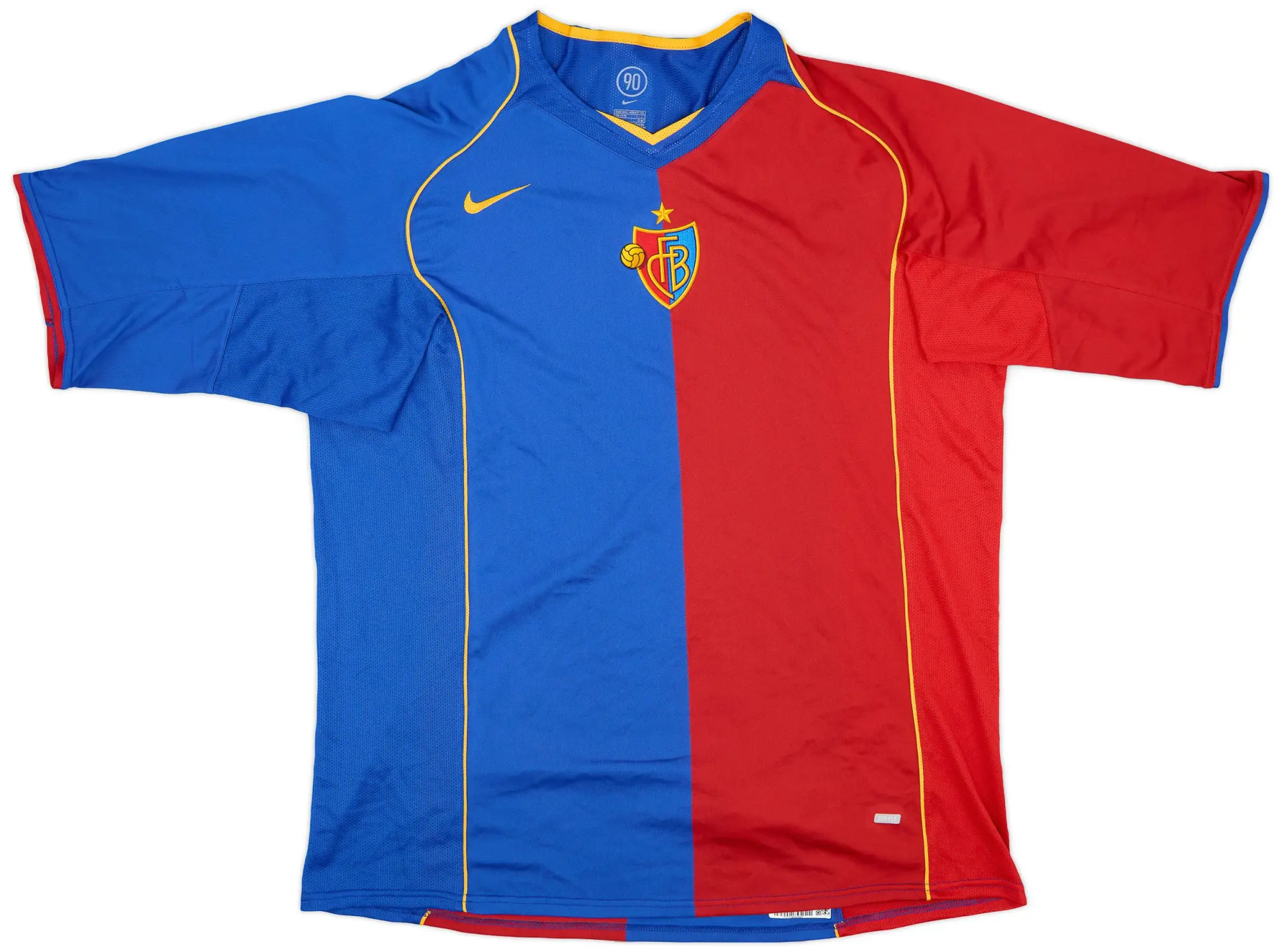 Nike 2004-05 FC Basel Home Shirt - 9/10 - (XXL)