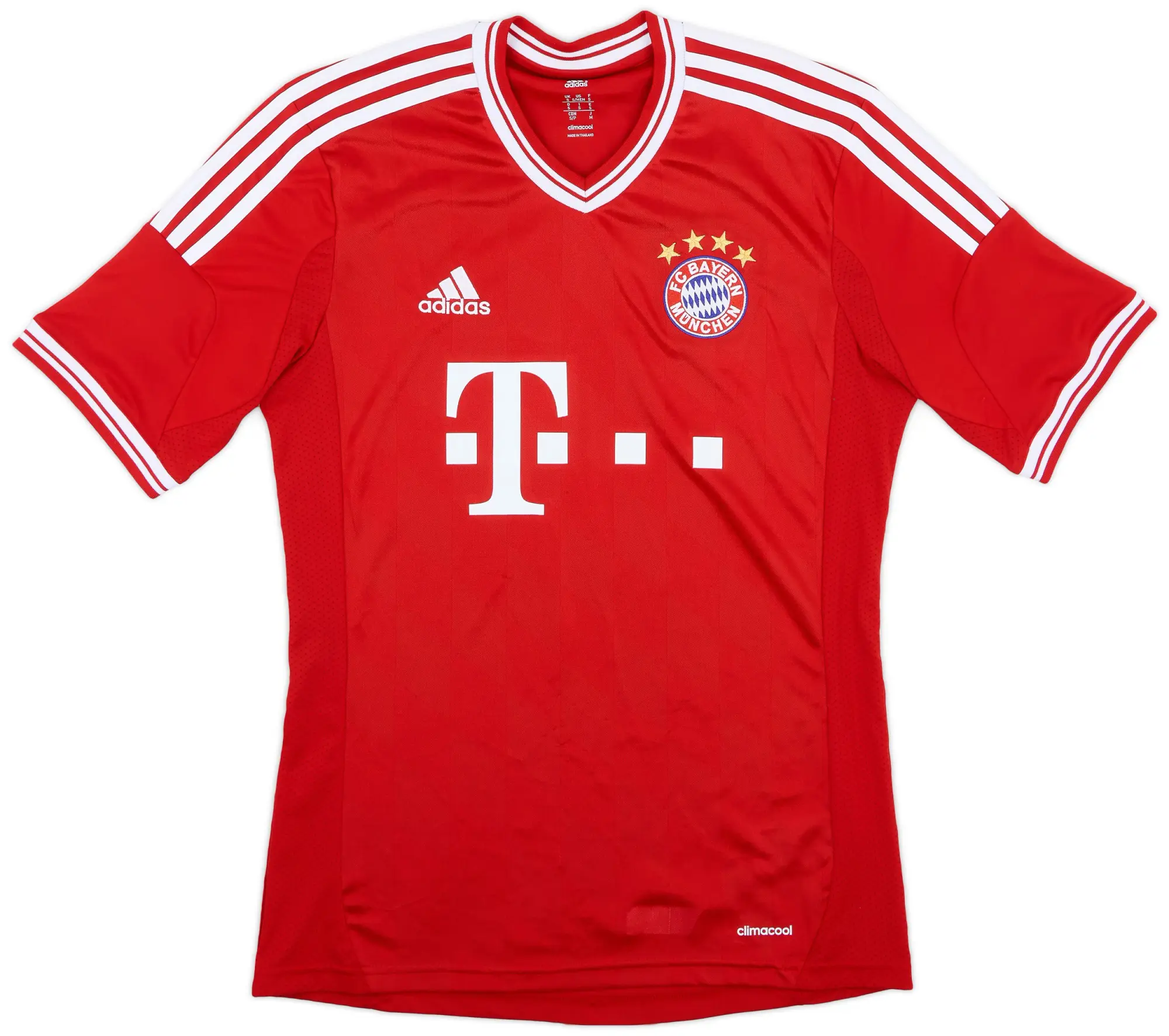 adidas 2013-14 Bayern Munich Home Shirt - 8/10 - (S)