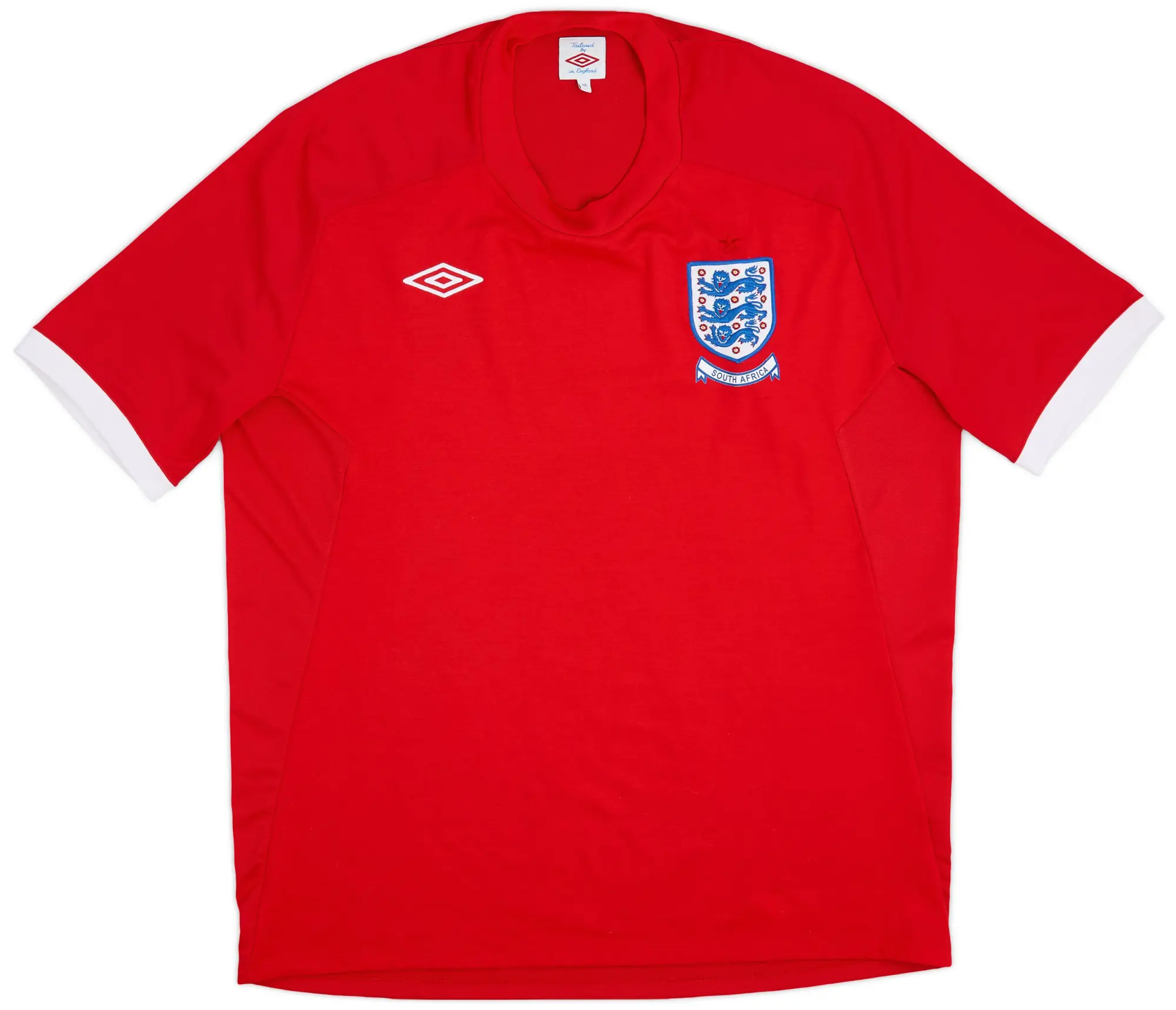 Umbro 2010-11 England 'South Africa' Away Shirt - 5/10 - (XL)