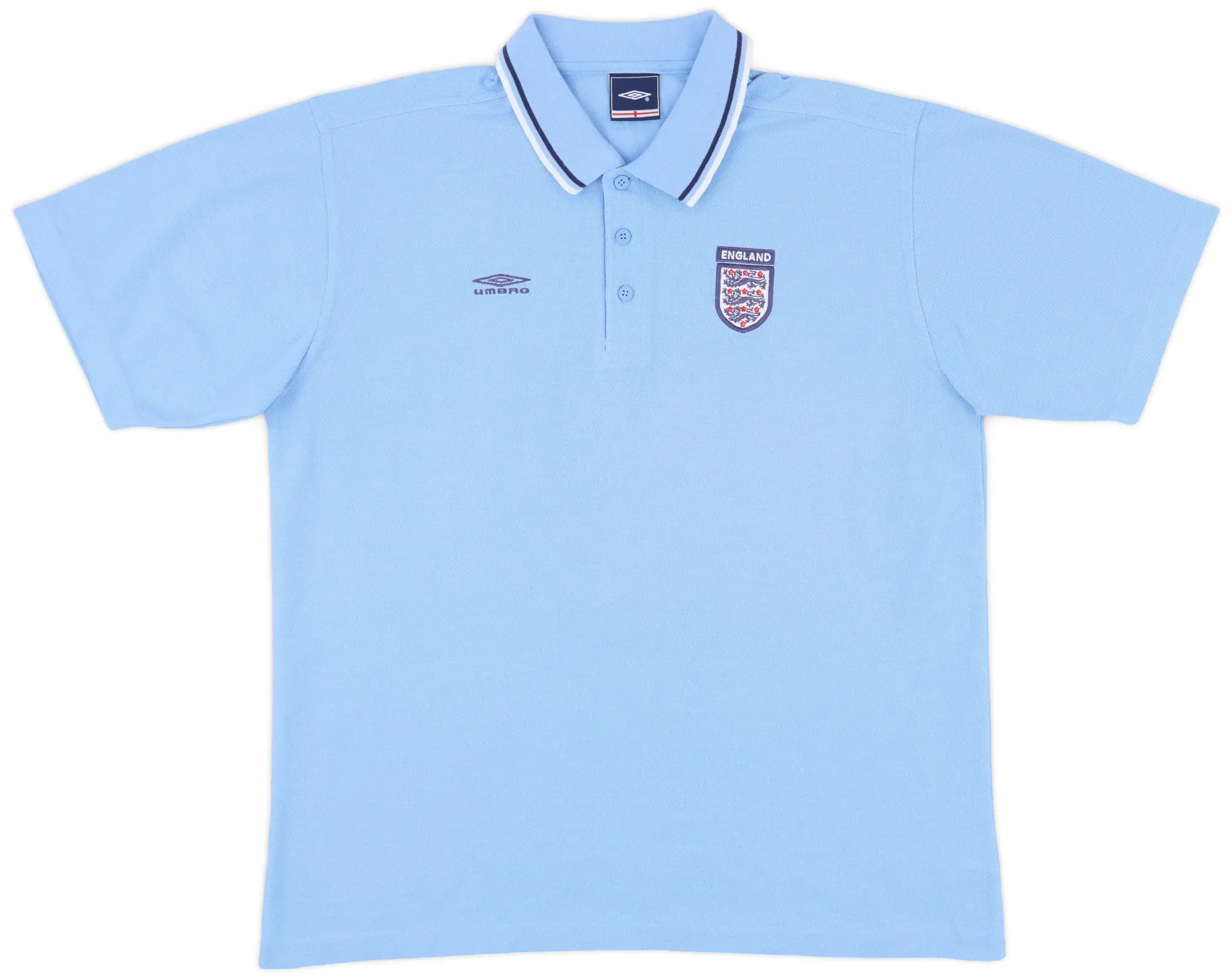 2002-03 England Umbro Polo Shirt - 7/10 - (L)