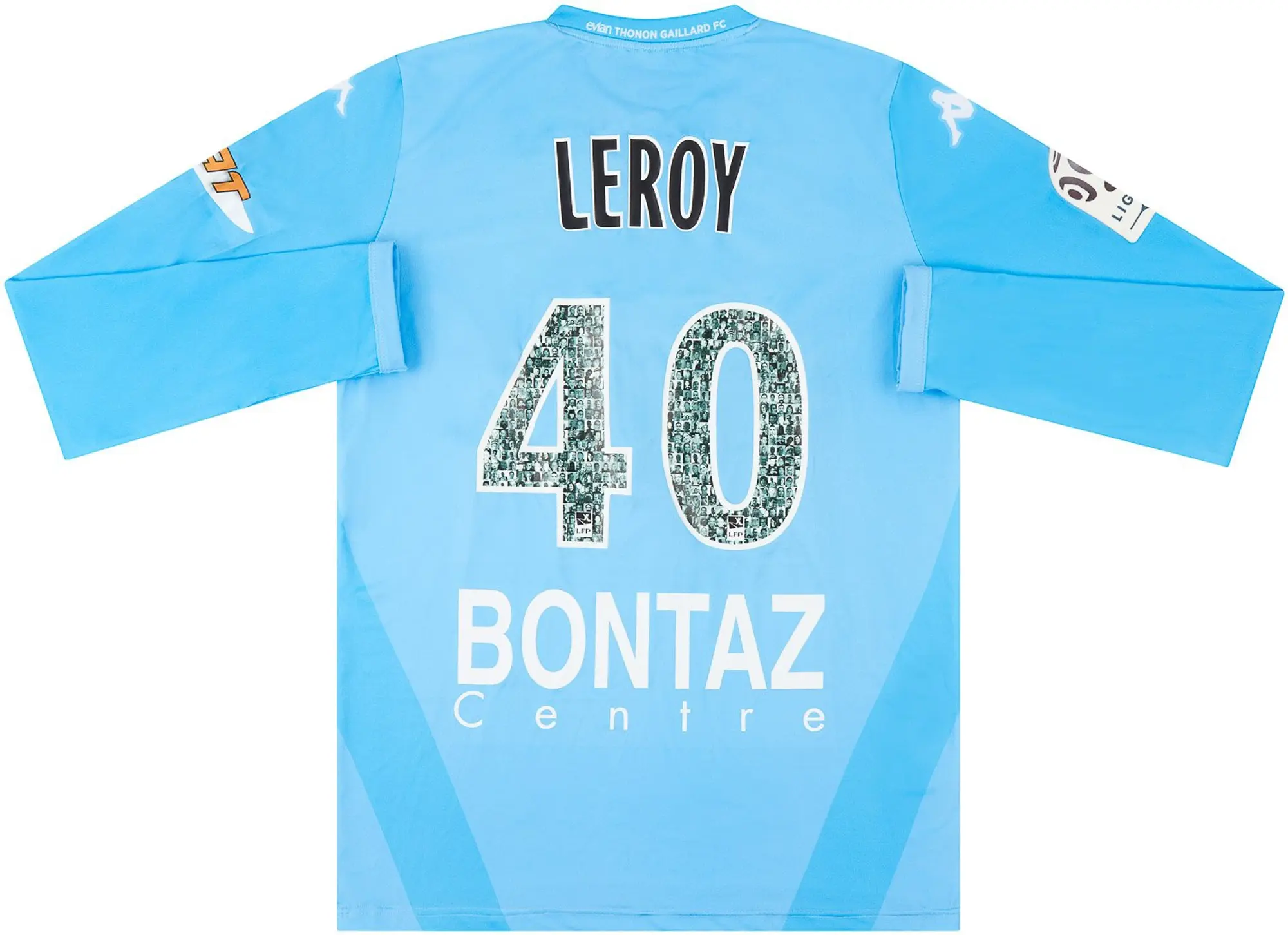 Kappa 2014-15 Evian Thonon Gaillard Match Issue GK Shirt Leroy #40