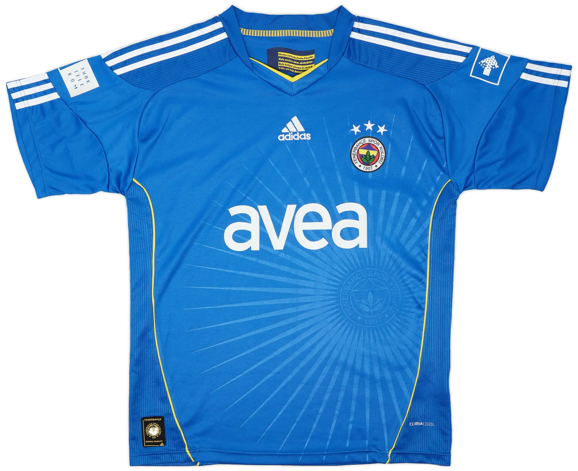 adidas 2010-11 Fenerbahce Third Shirt - 7/10 - (XL)