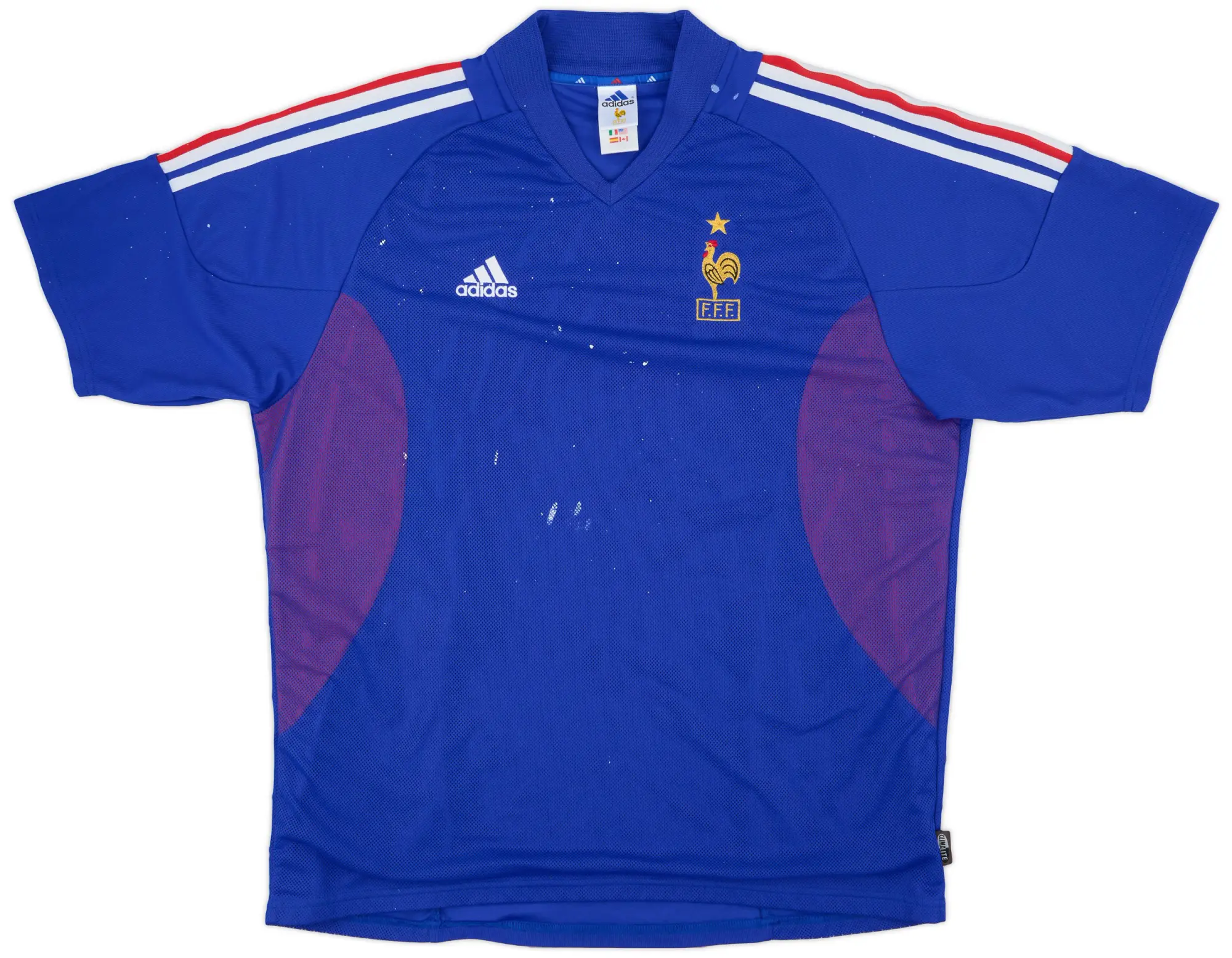 adidas 2002-04 France Home Shirt - 5/10 - (XL)