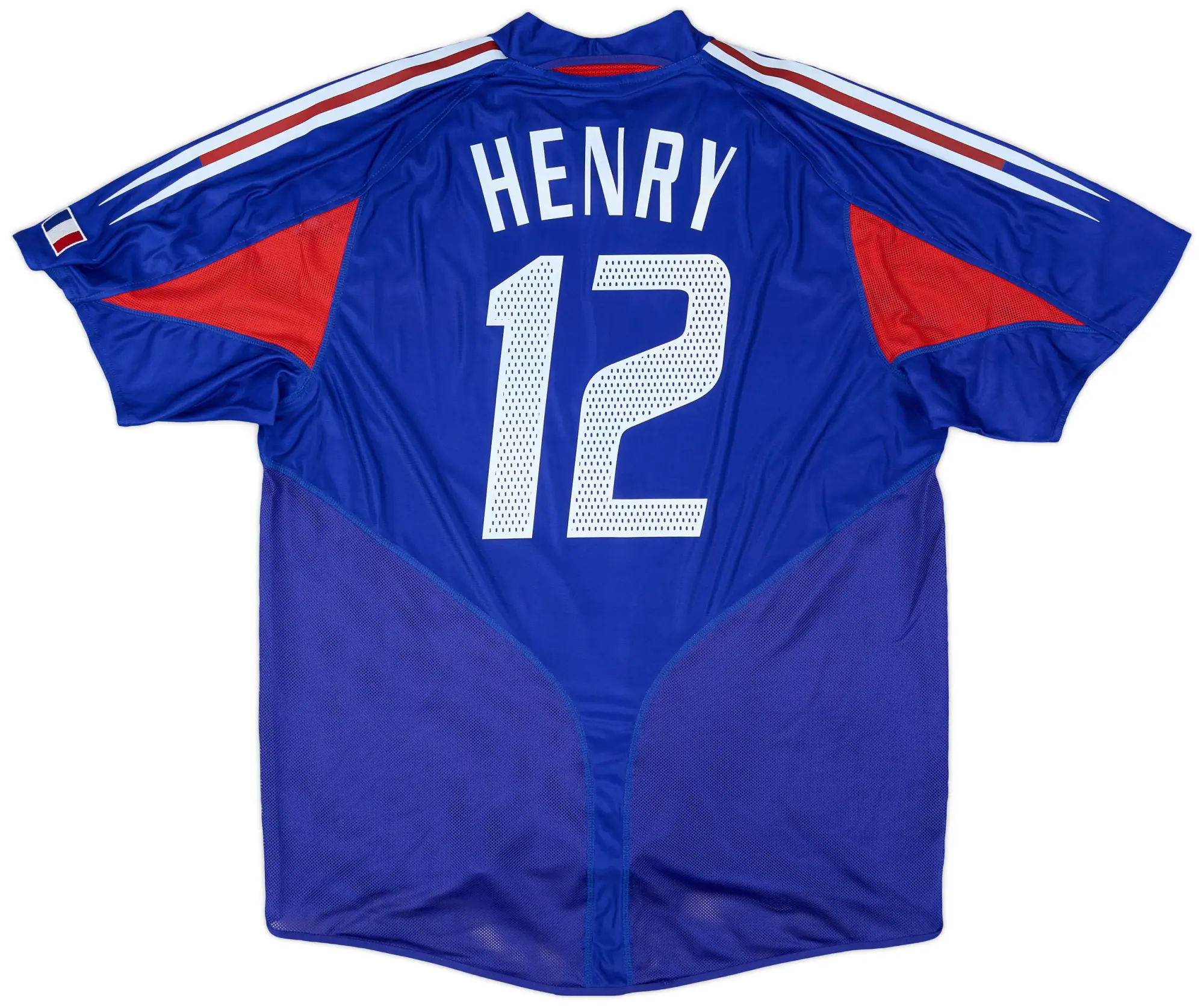 adidas 2004-06 France Home Shirt Henry #12 (L)