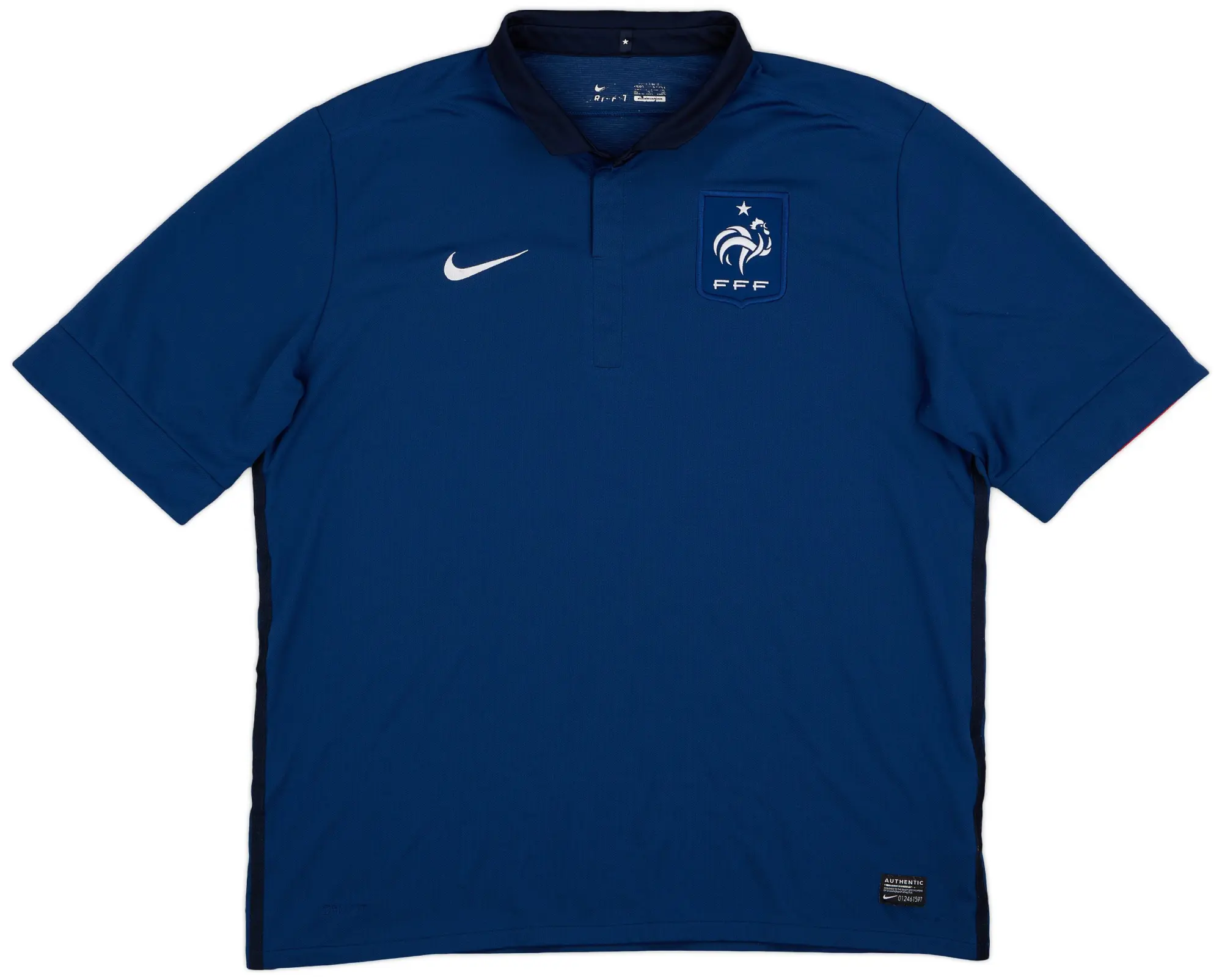 Nike 2012-13 France Home Shirt - 8/10 - (XXL)