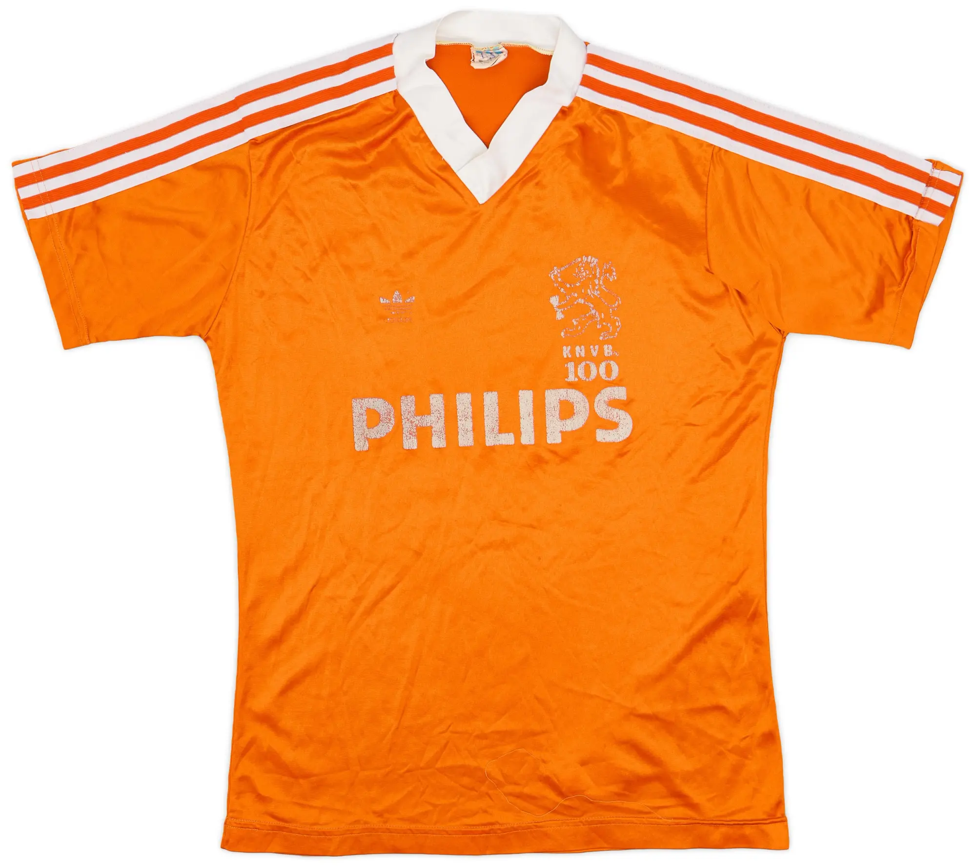 adidas 1989-90 Netherlands Centenary Home Shirt - 4/10 - (M)