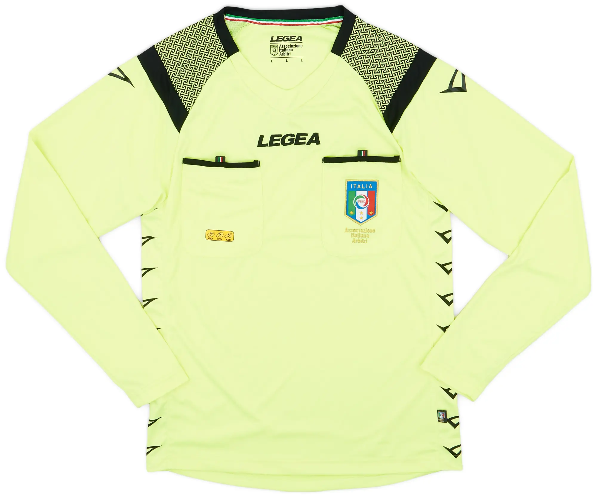 2019-20 Italy Legea Referee Shirt - 9/10 - (L)