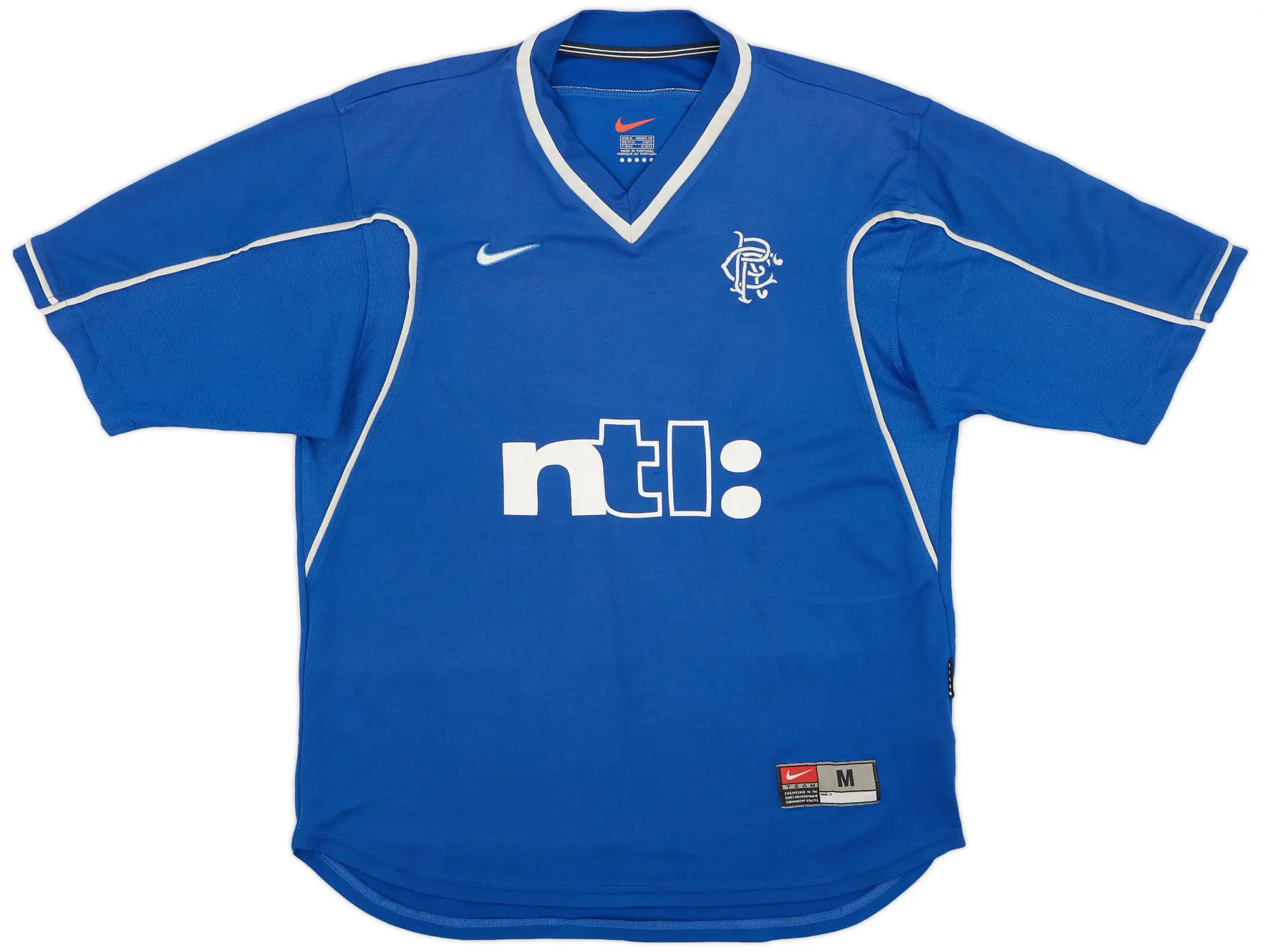 Nike 1999-01 Rangers Home Shirt - 7/10 - (M)