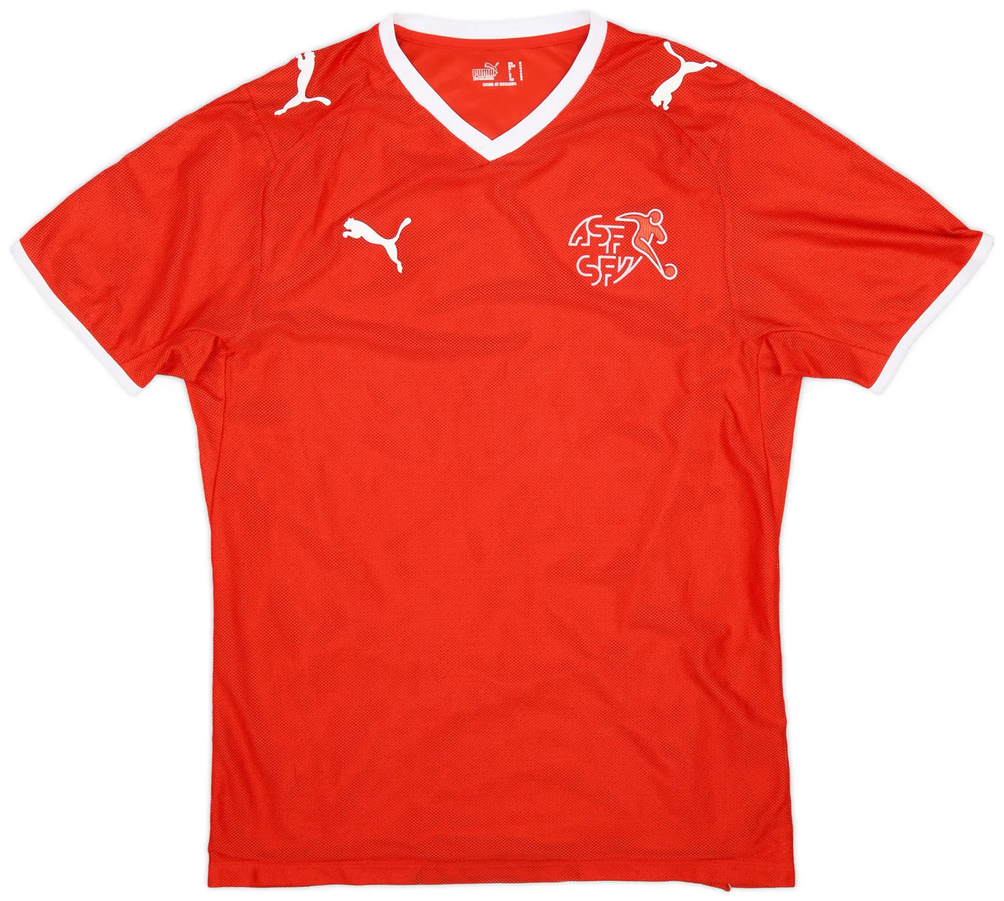 Puma 2008-10 Switzerland Home Shirt - 5/10 - (S)