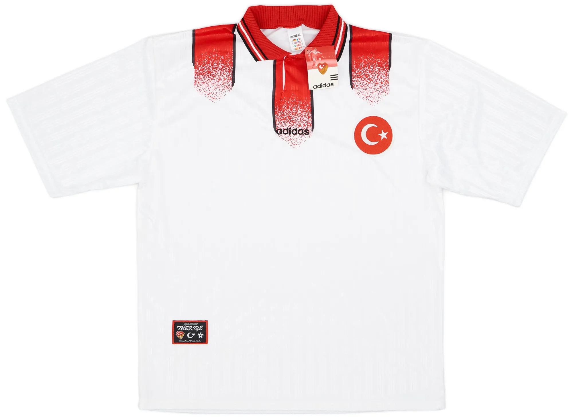 adidas Turkey Mens SS Away Shirt 1996