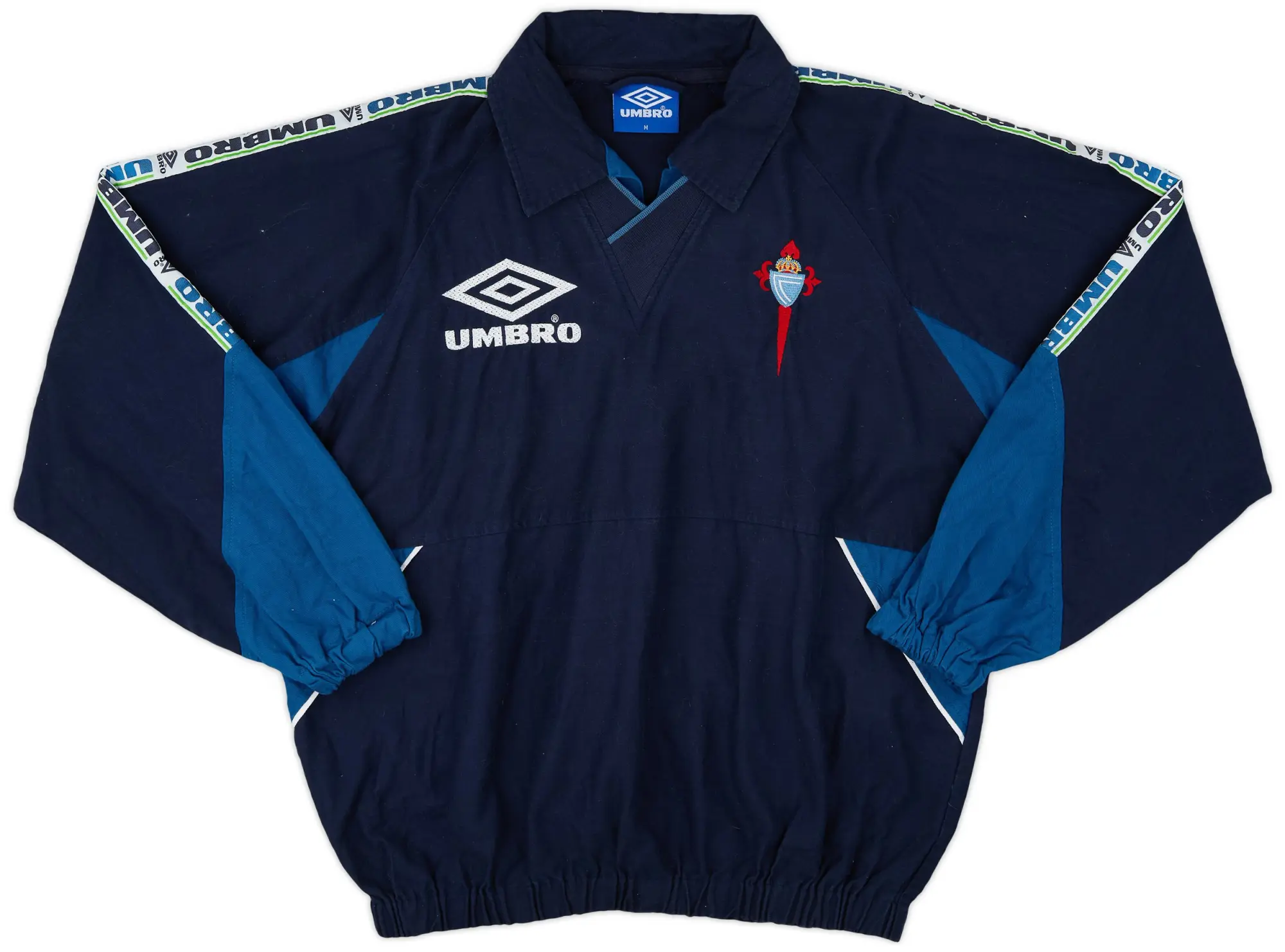 1998-99 Celta Vigo Umbro Drill Top - 9/10 - (M) | CLVJ98015