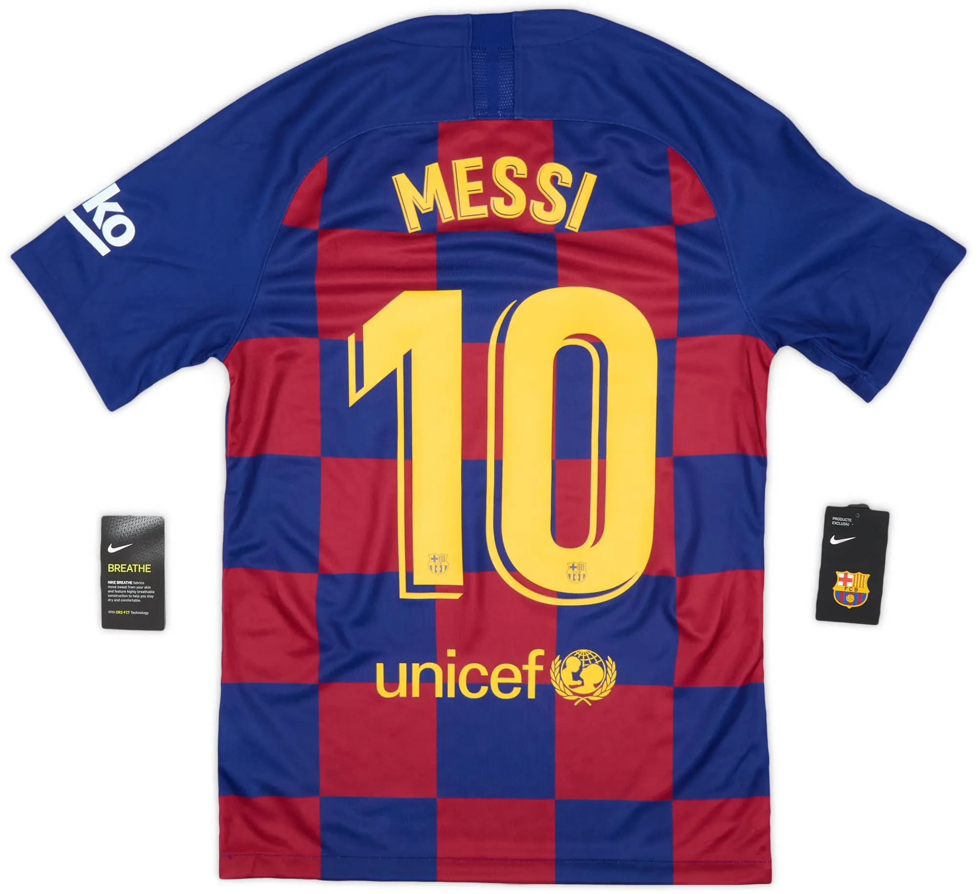 Nike 2019-20 Barcelona Home Shirt Messi #10 (S)