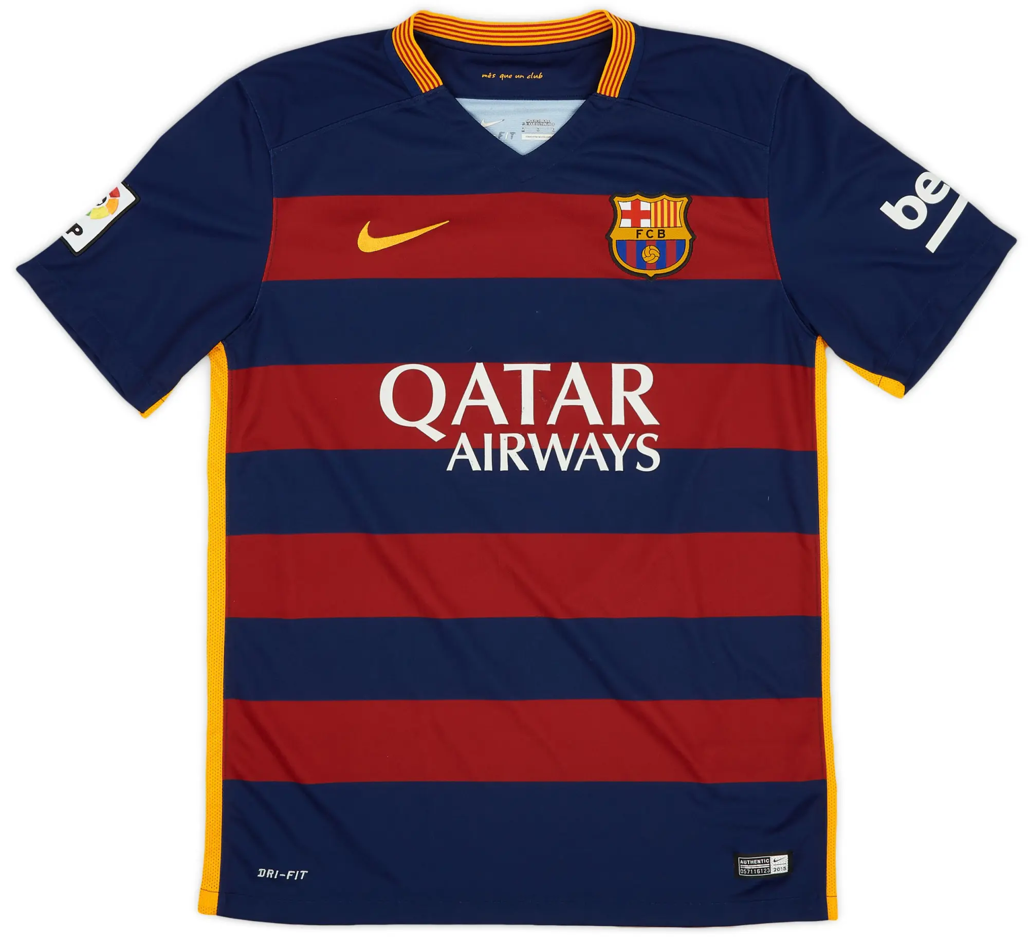 Nike 2015-16 Barcelona Home Shirt - 7/10 - (XL.Boys)