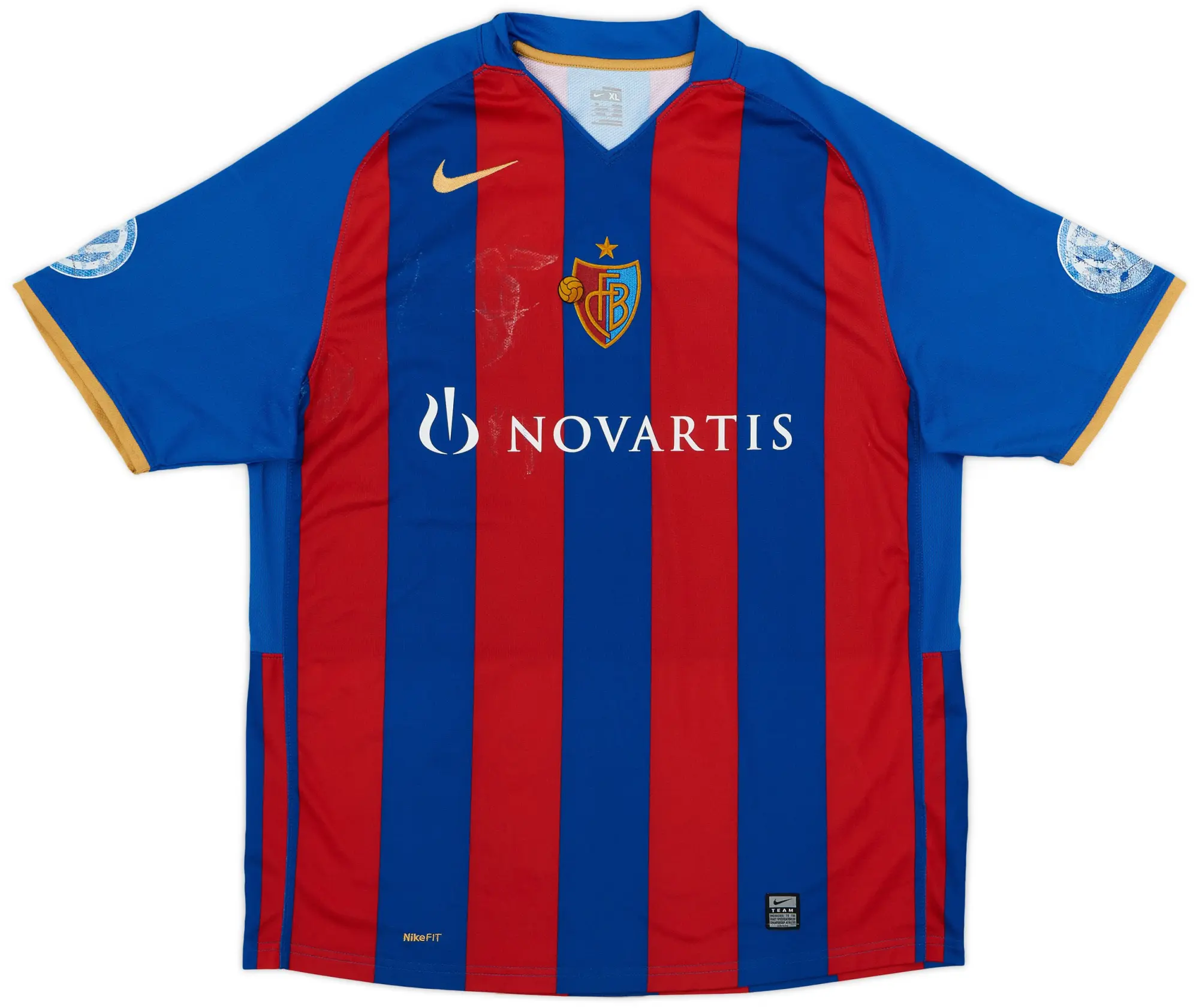 Nike 2008-09 FC Basel Home Shirt - 6/10 - (XL)