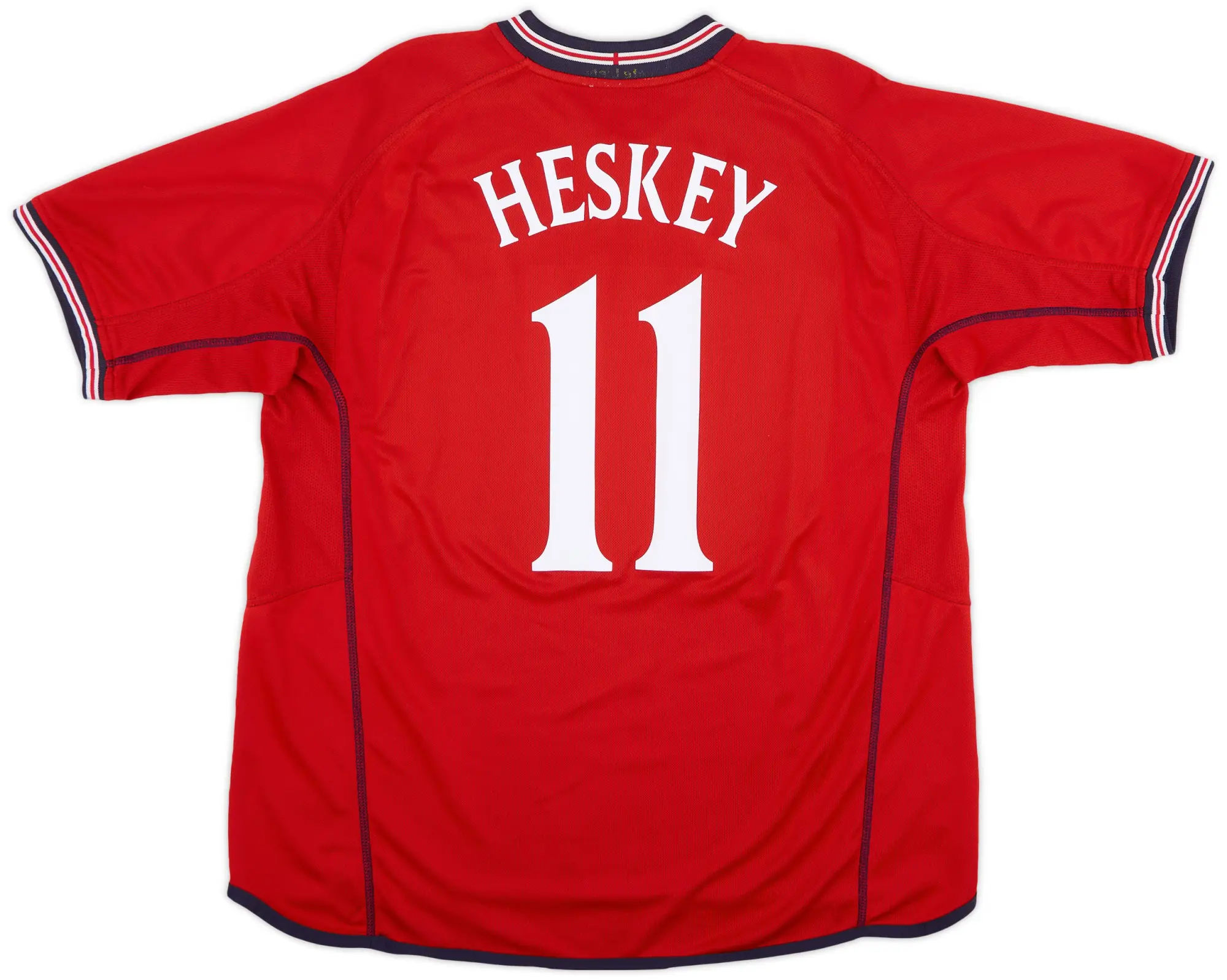 Umbro 2002-04 England Away Shirt Heskey #11 - 7/10 - (XXL)