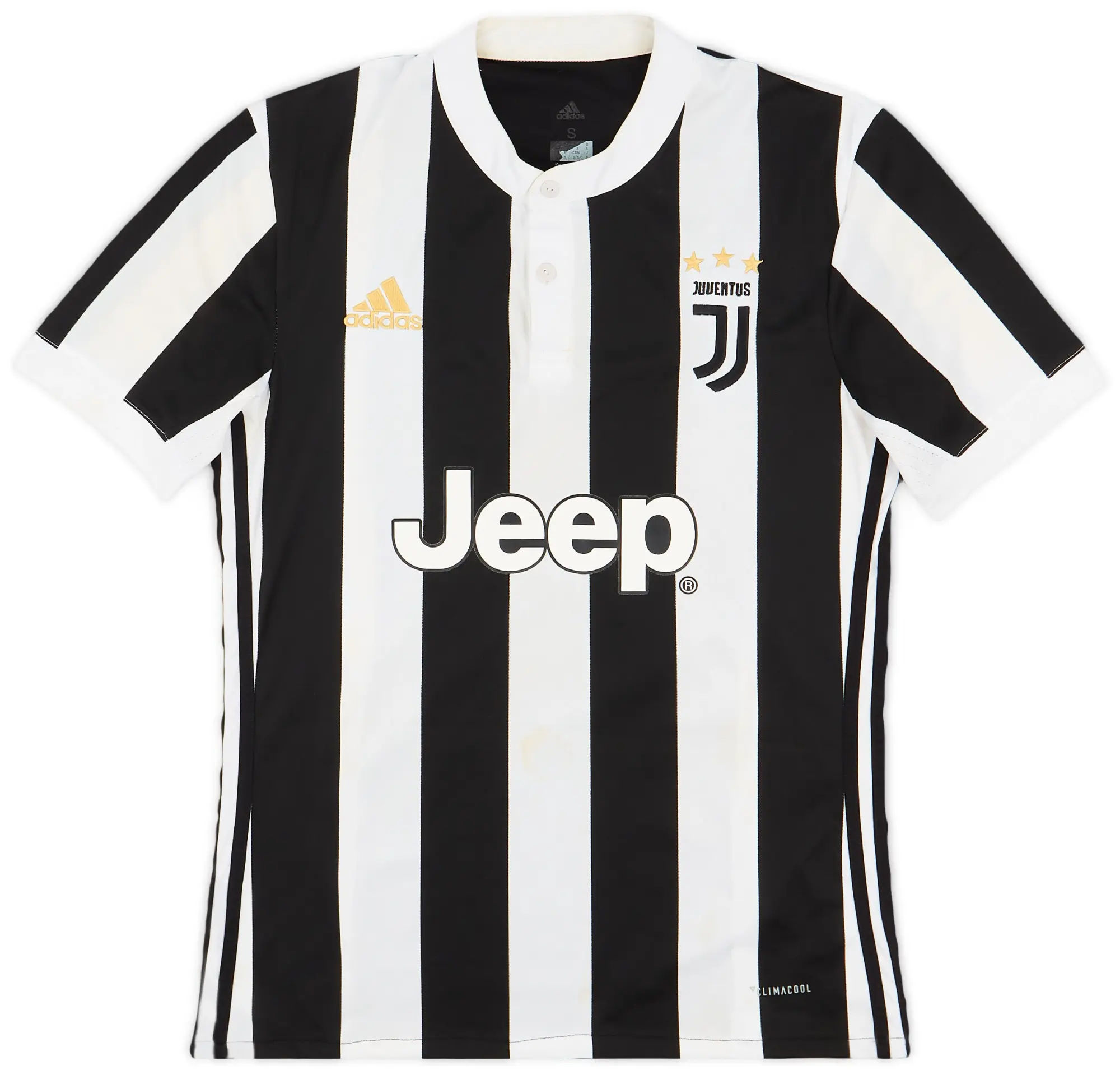 adidas 2017-18 Juventus Home Shirt - 5/10 - (S)