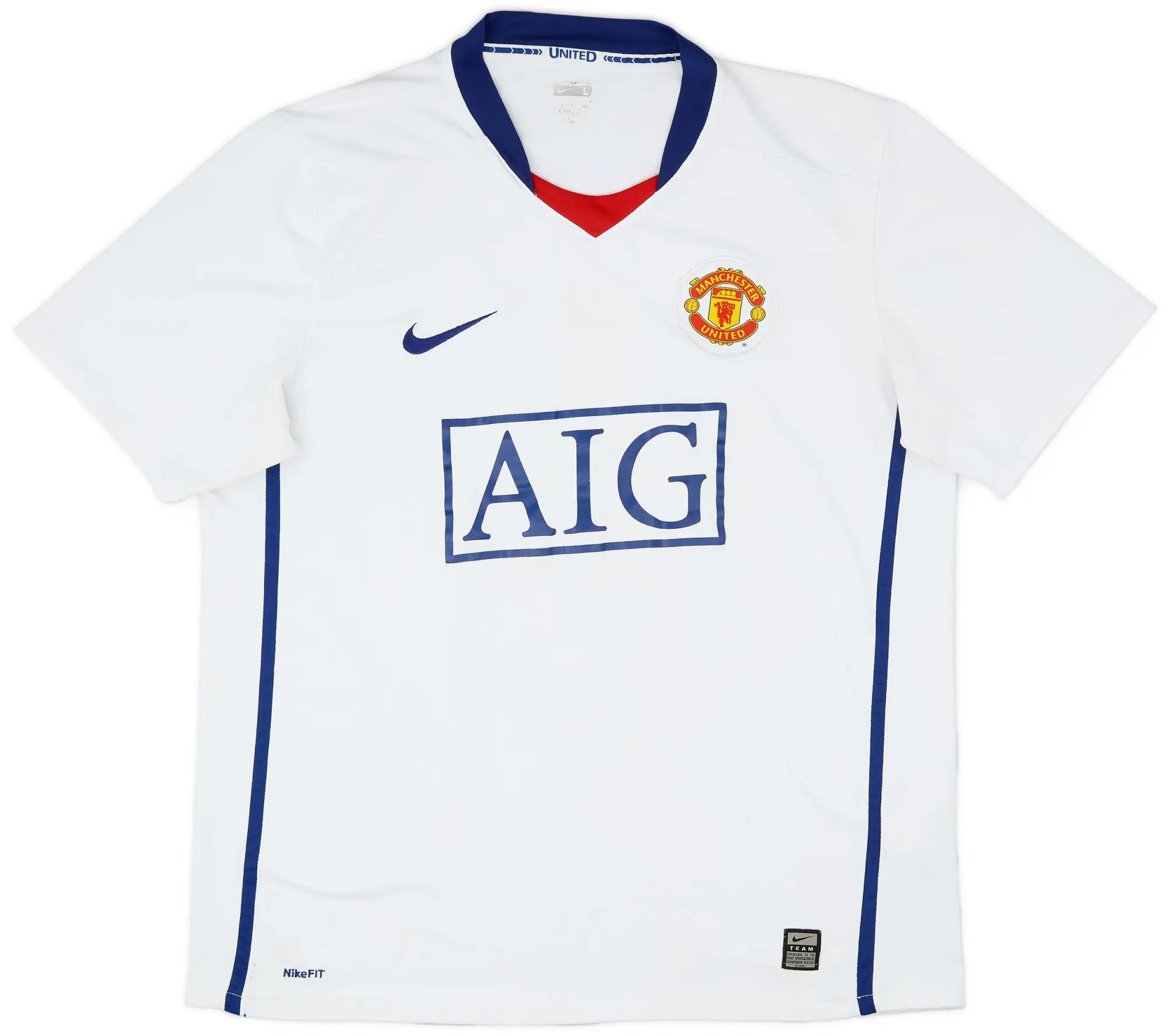 Nike 2008-10 Manchester United Away Shirt Ronaldo #7 - 6/10 - (L)