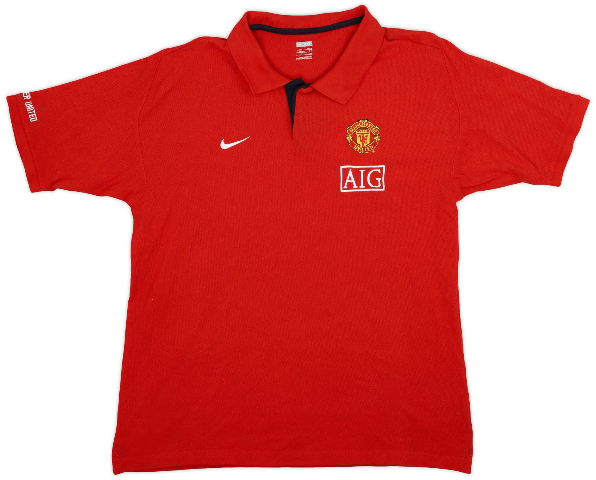 2008-09 Manchester United Nike Training Shirt - 10/10 - (L)