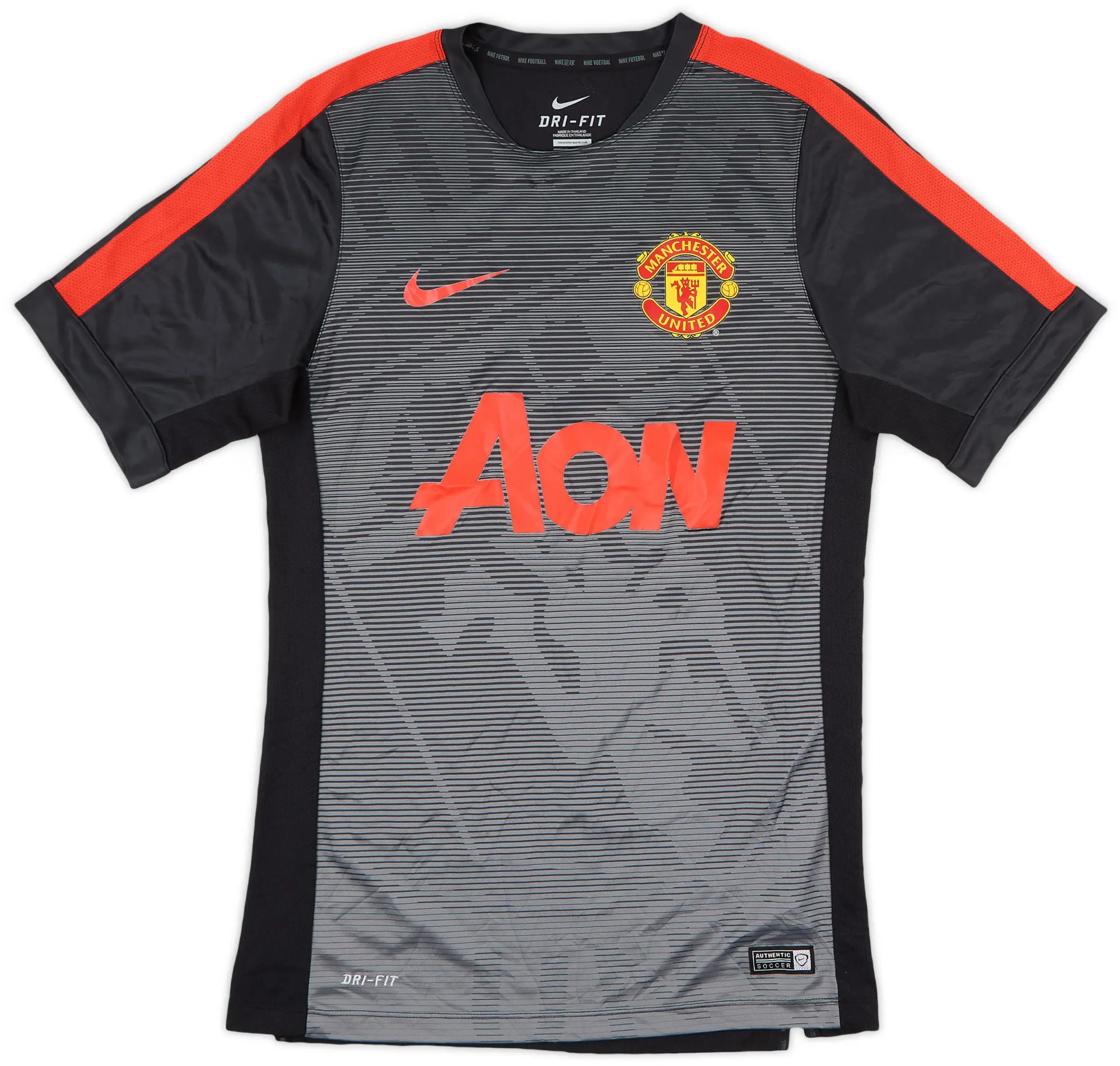 2015-16 Manchester United Nike Training Shirt - 8/10 - (S)