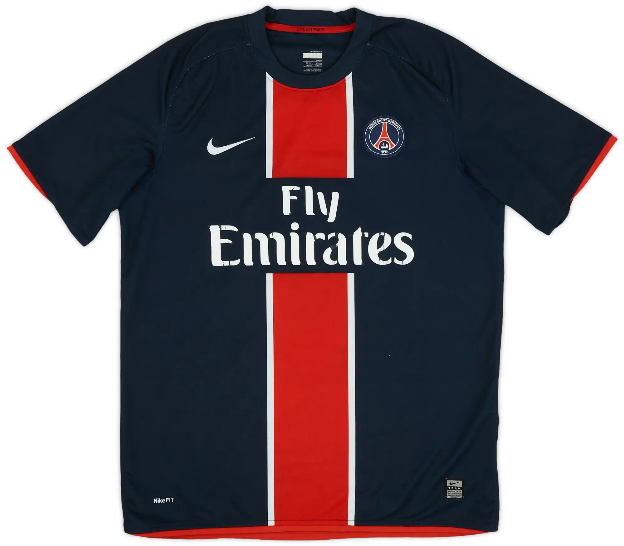 Nike 2008-09 Paris Saint-Germain Home Shirt - 4/10 - (L)