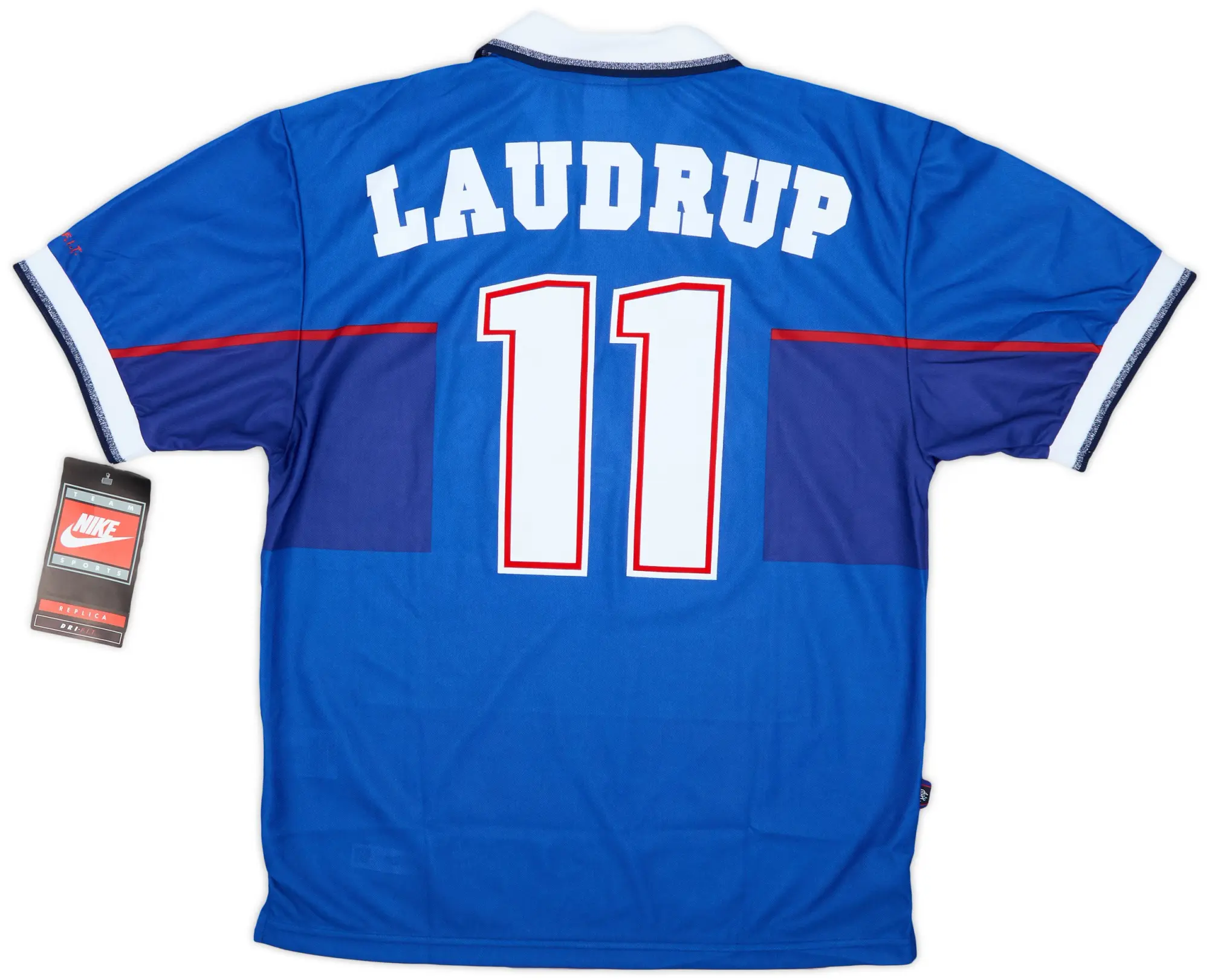 Nike Rangers Mens SS Home Shirt 1997/99