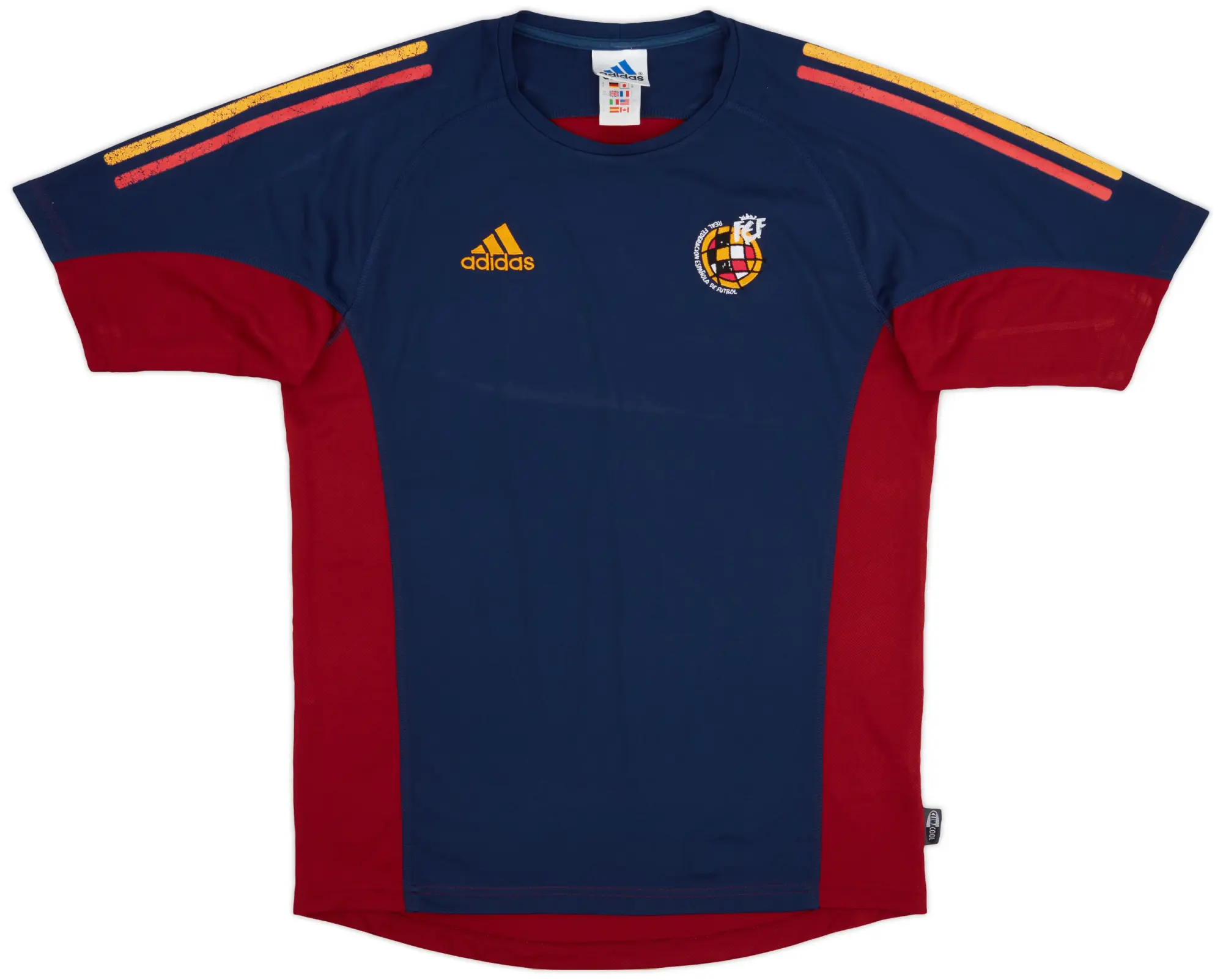2002-03 Spain adidas Training Shirt - 6/10 - (S)