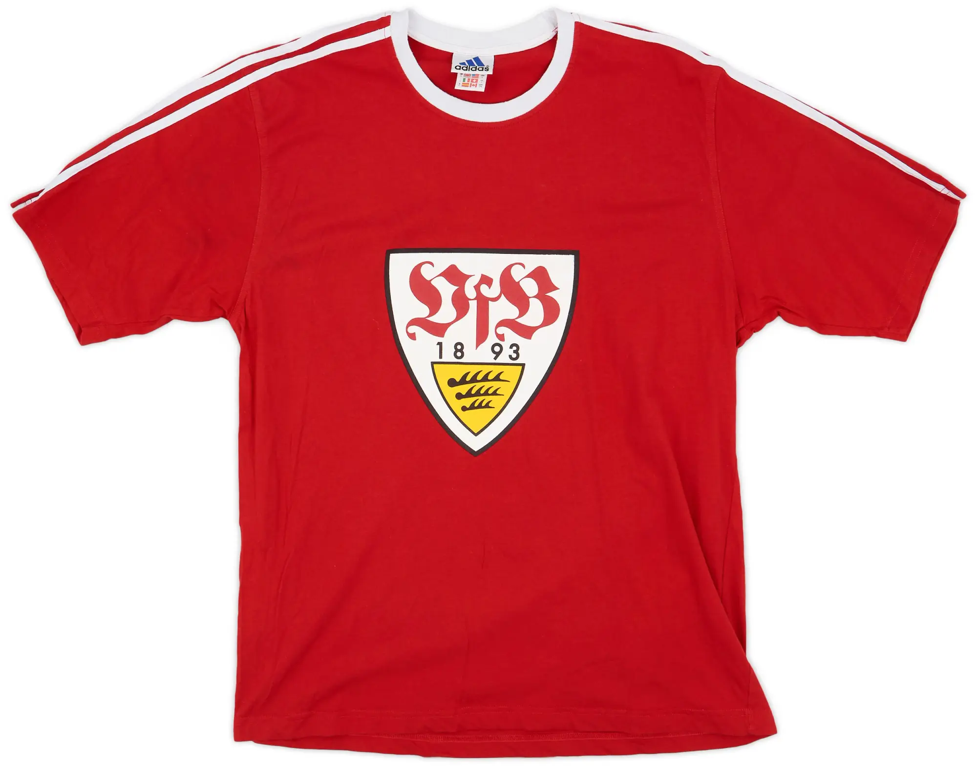 1995-96 Stuttgart adidas Training Shirt - 6/10 - (L)