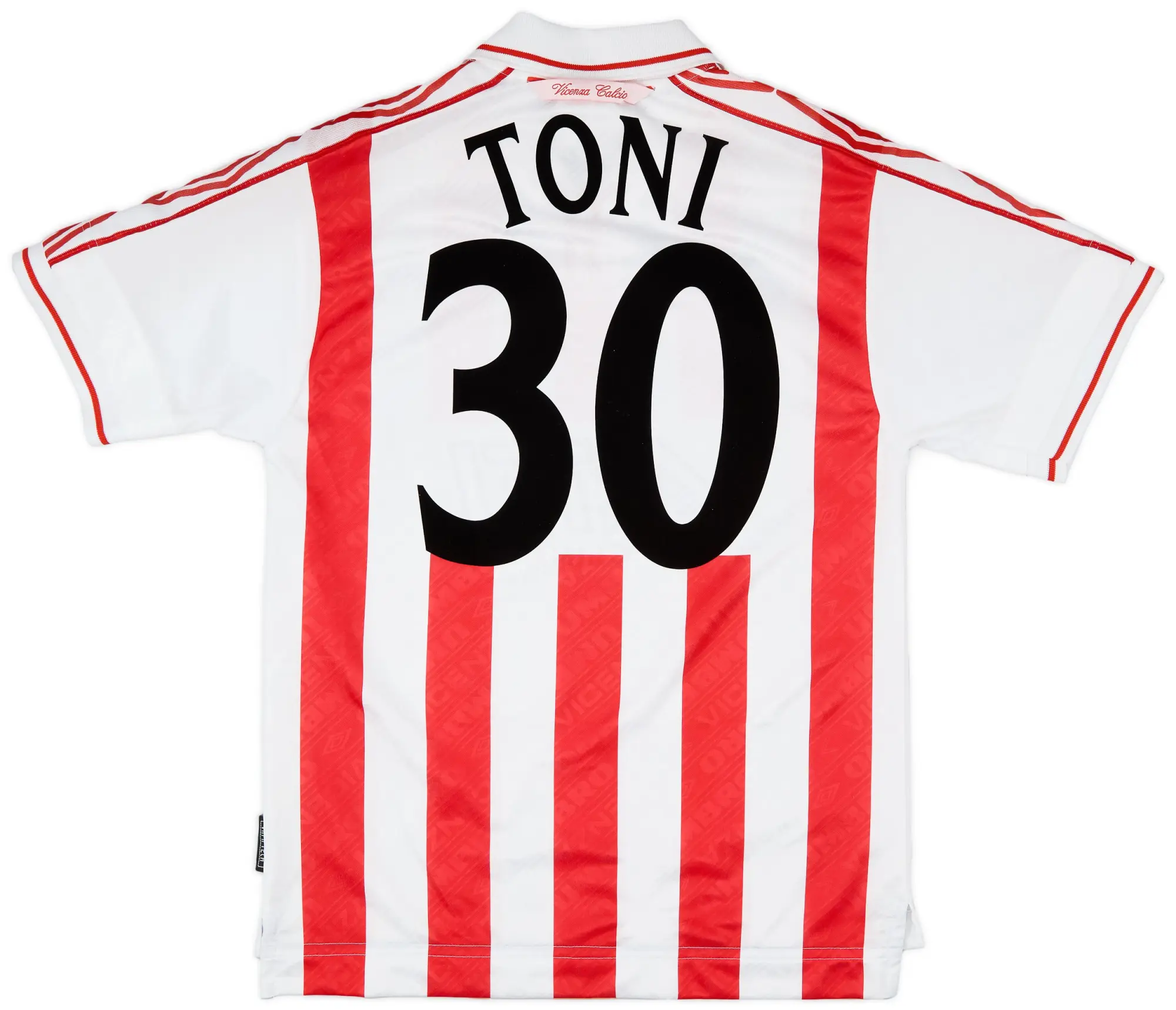 Umbro 2000-01 Vicenza Home Shirt Toni #30 - 10/10 - (S)