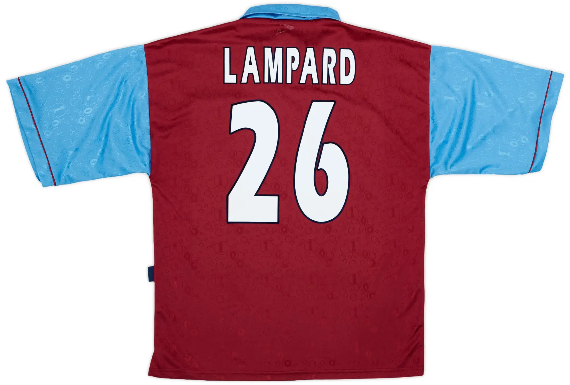 1995-97 West Ham Centenary Home Shirt Lampard #26 - 7/10 - (L)