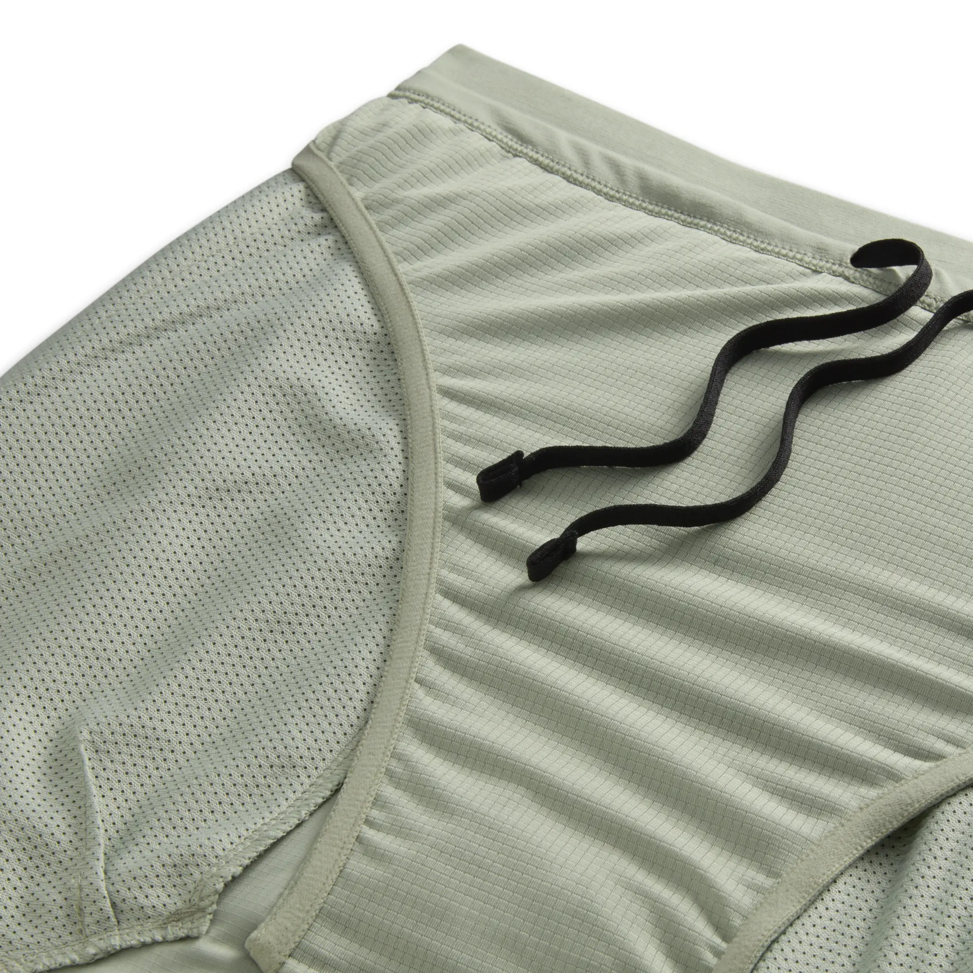 Nike Stride Men's Dri-FIT 18cm (approx.) Brief-Lined Running Shorts - Green - Recycled Polyester Minimum