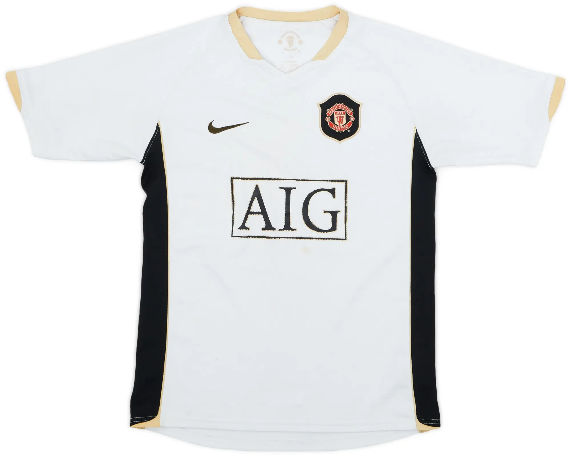 Nike 2006-08 Manchester United Away Shirt - 6/10 - (M.Boys)