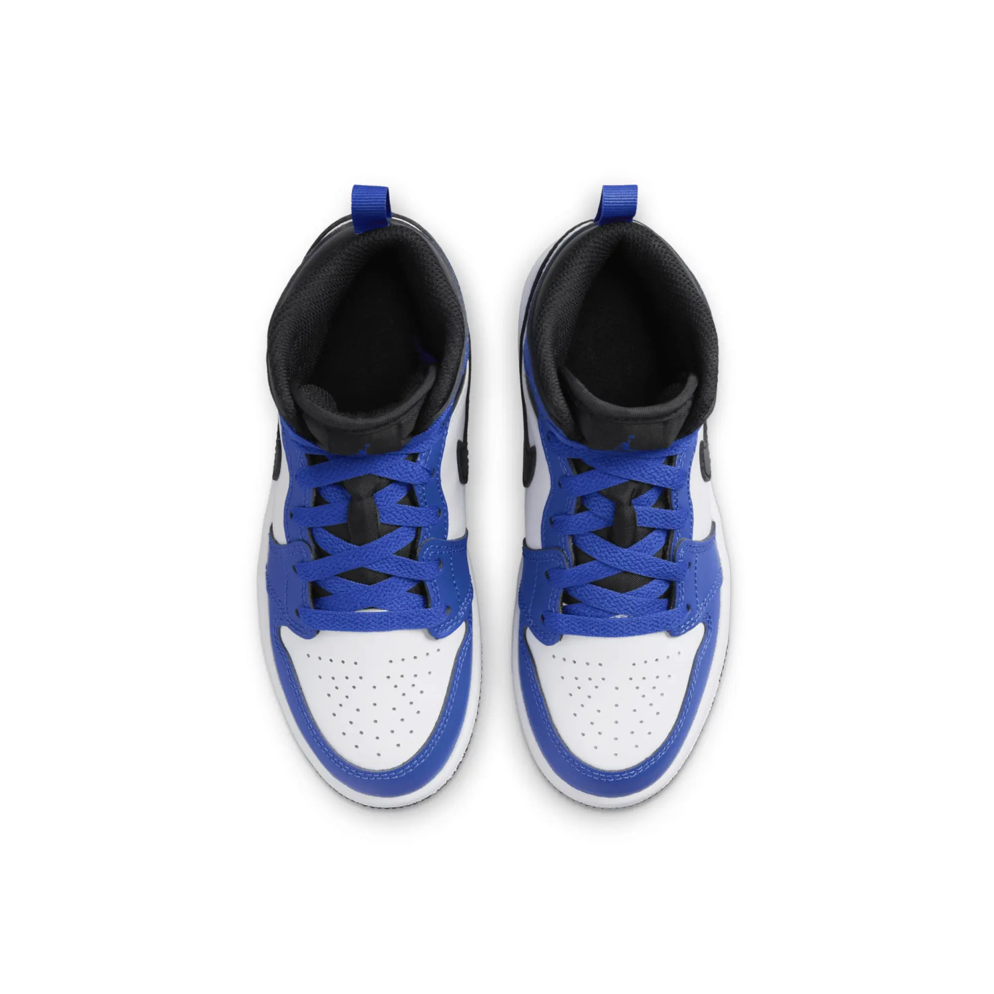 Nike Jordan 1 Mid Younger Kids' Shoes - Blue
