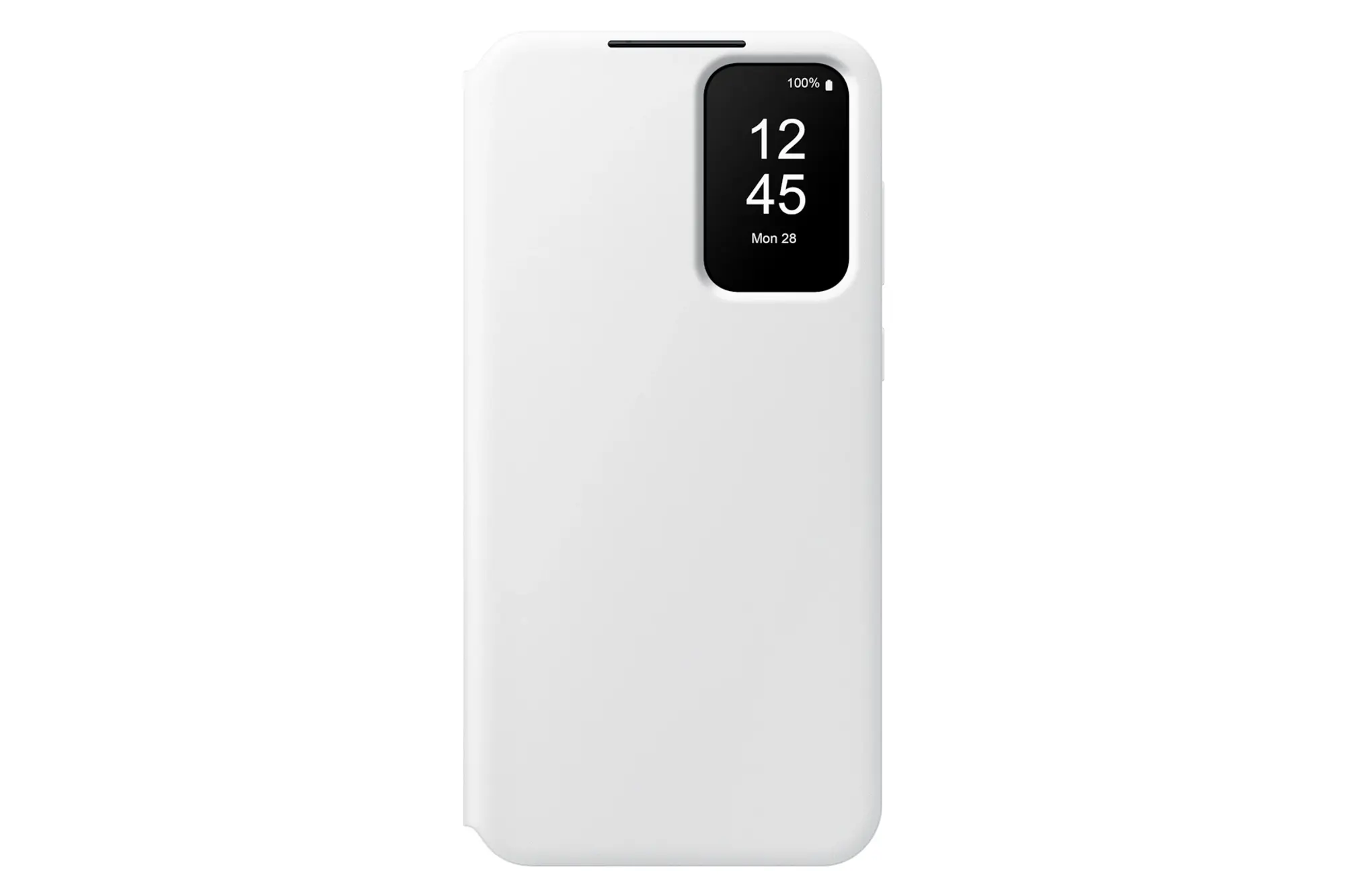 Samsung Smart View Wallet Case for Galaxy A55 White