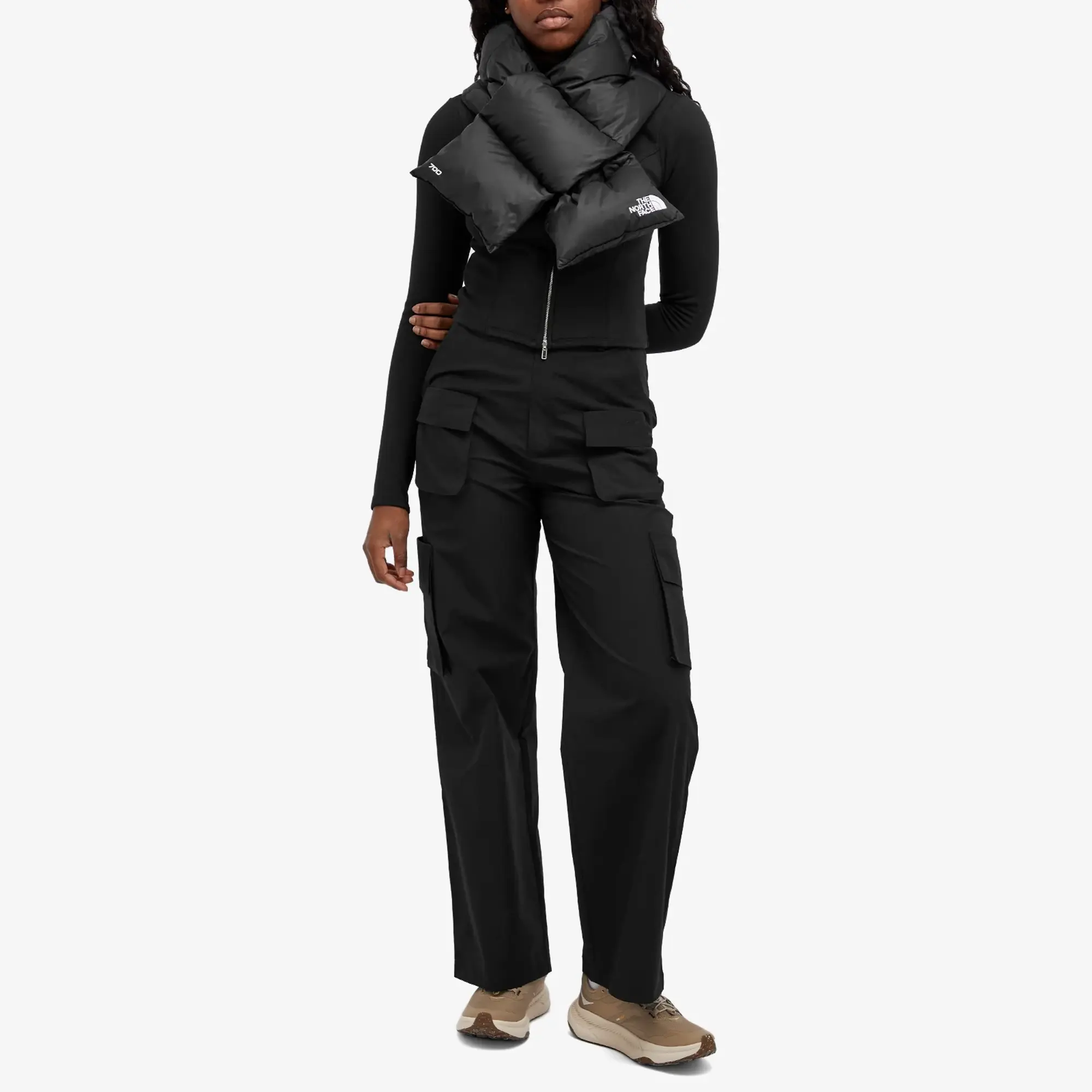 The North Face Nuptse Scarf, Black