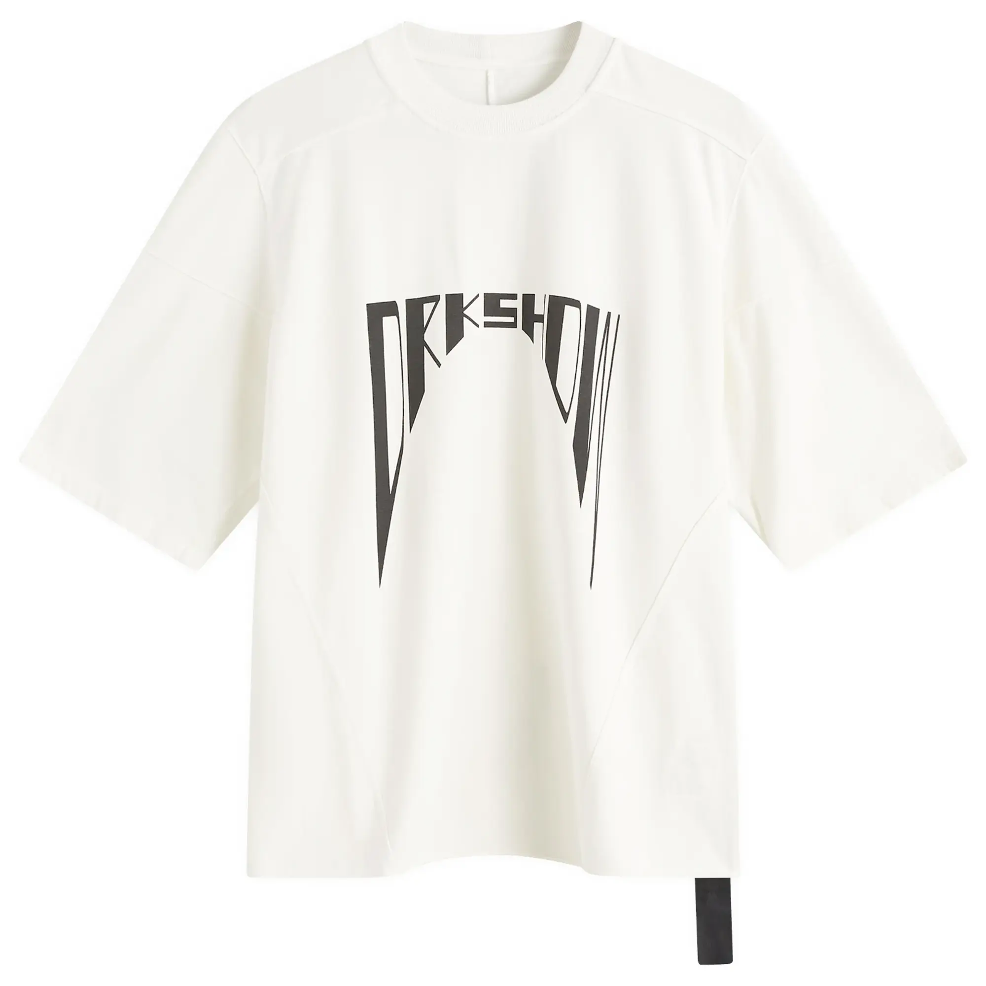 Rick Owens DRKSHDW Women's Print T-shirt Milk Black