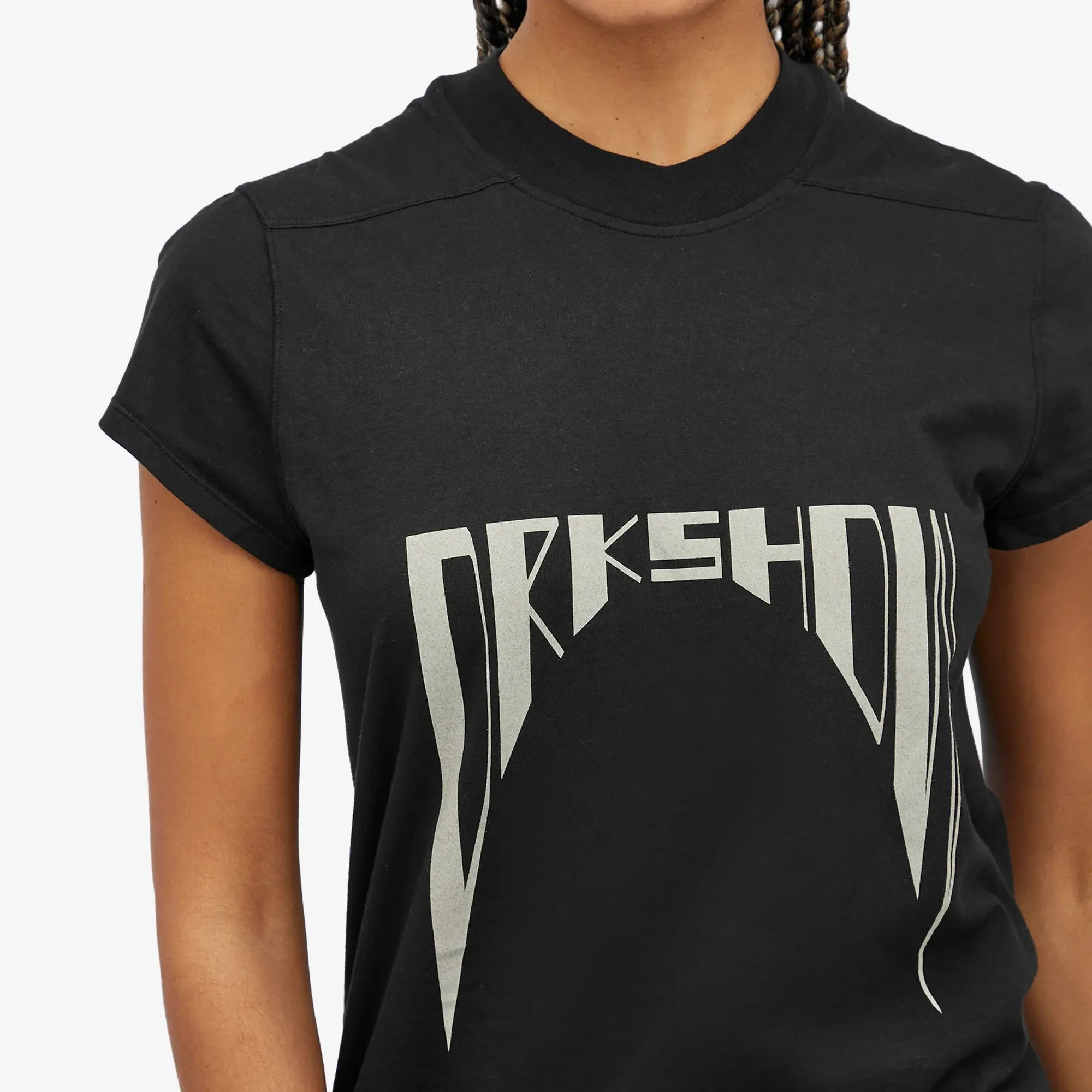 Rick Owens DRKSHDW Women's Print T-shirt Black Pearl