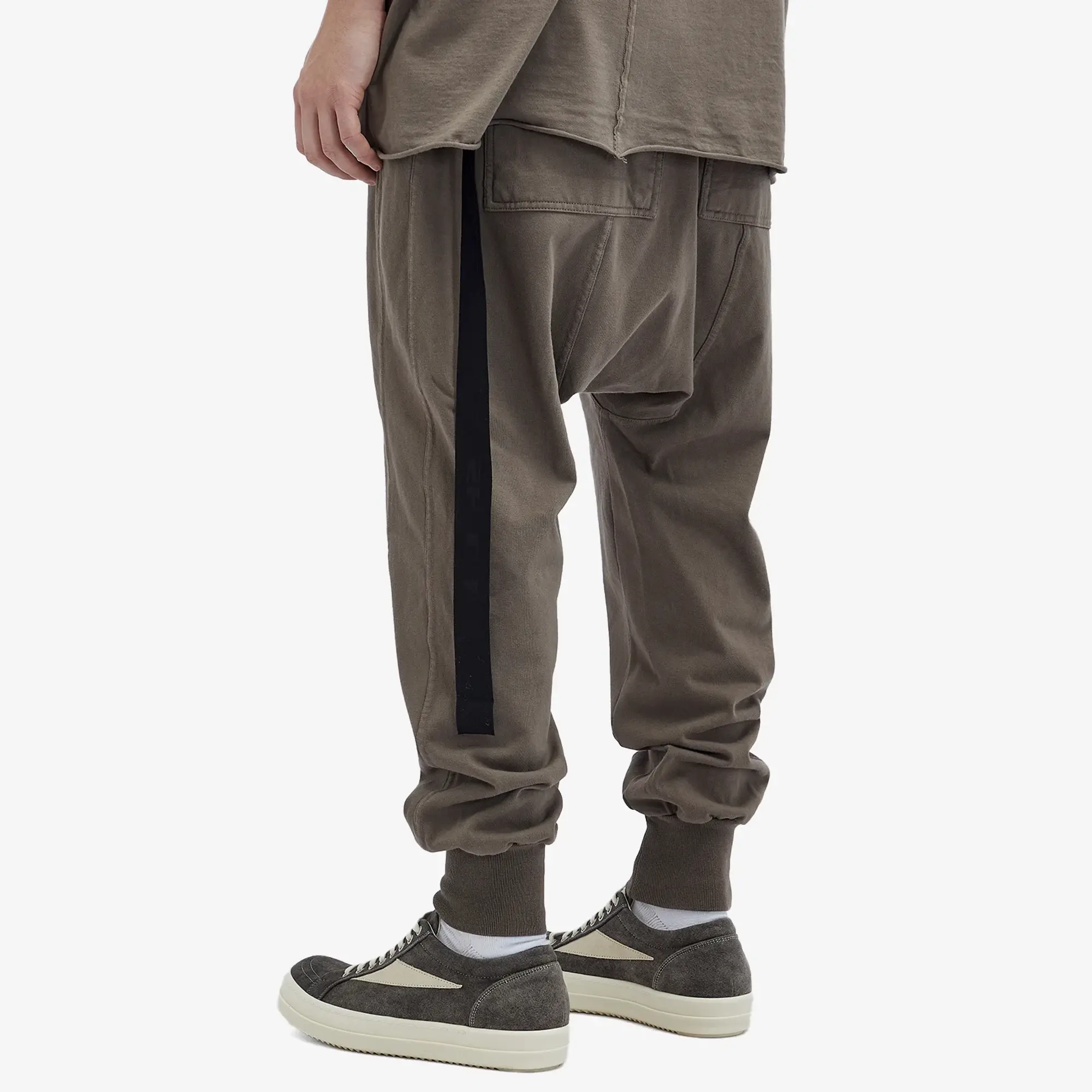 Rick Owens DRKSHDW Men's Prisoner Lightweight Drawstring Pants Dust