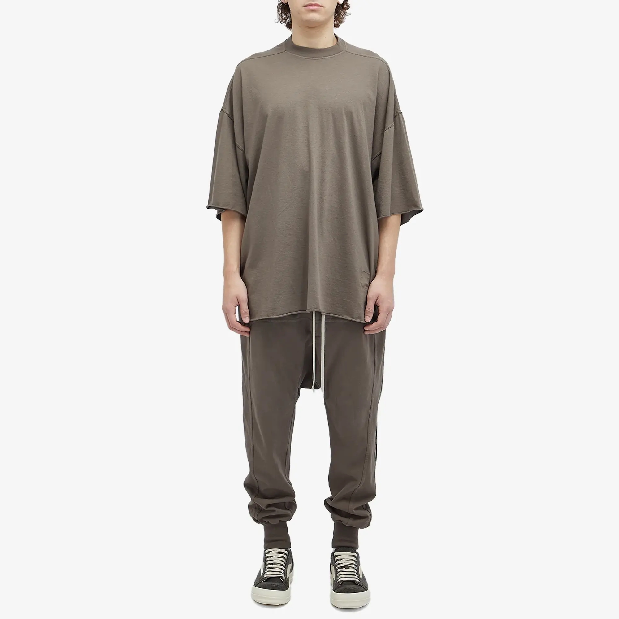 Rick Owens DRKSHDW Men's Prisoner Lightweight Drawstring Pants Dust