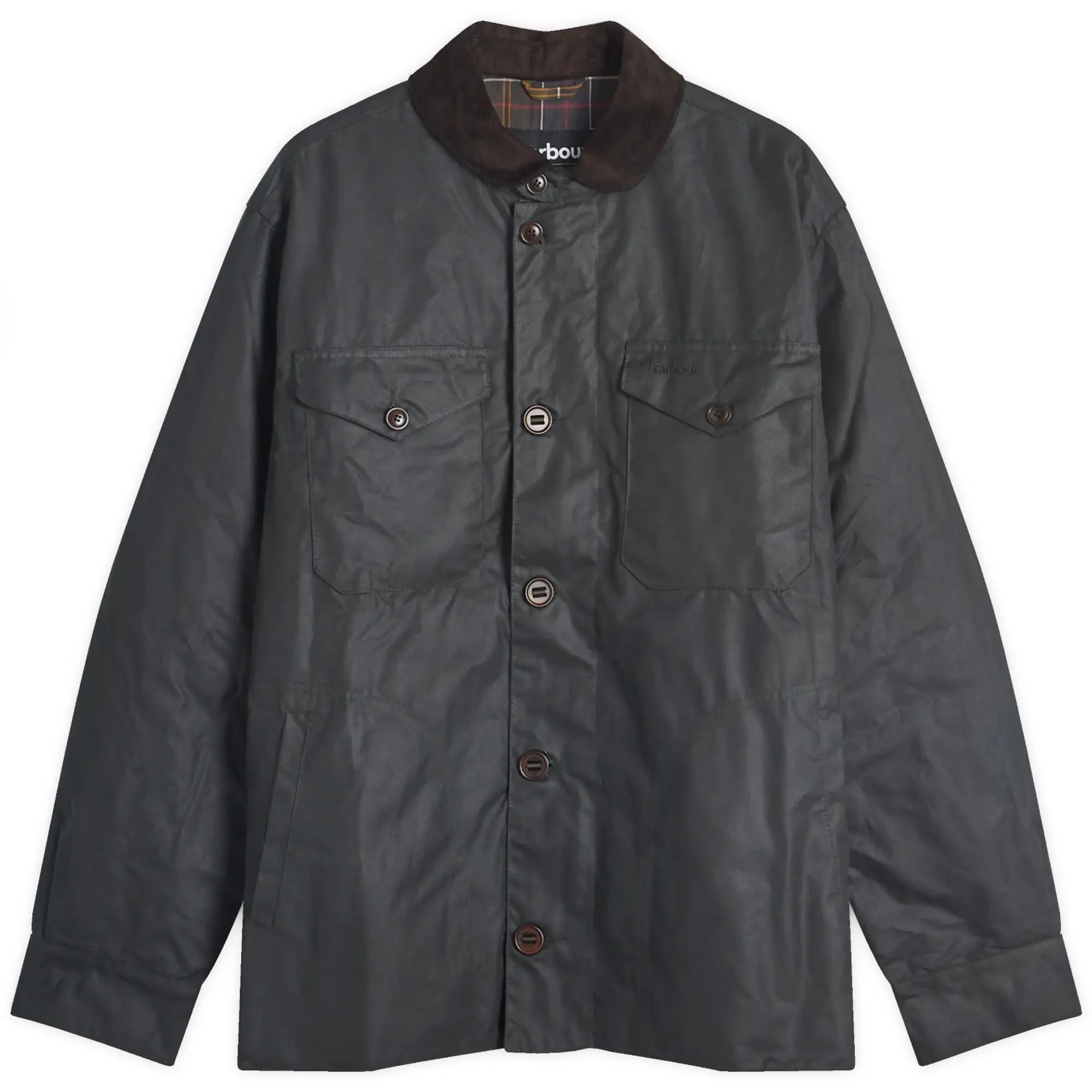 Barbour Men's Heritage + Wax Deck Jacket Sage