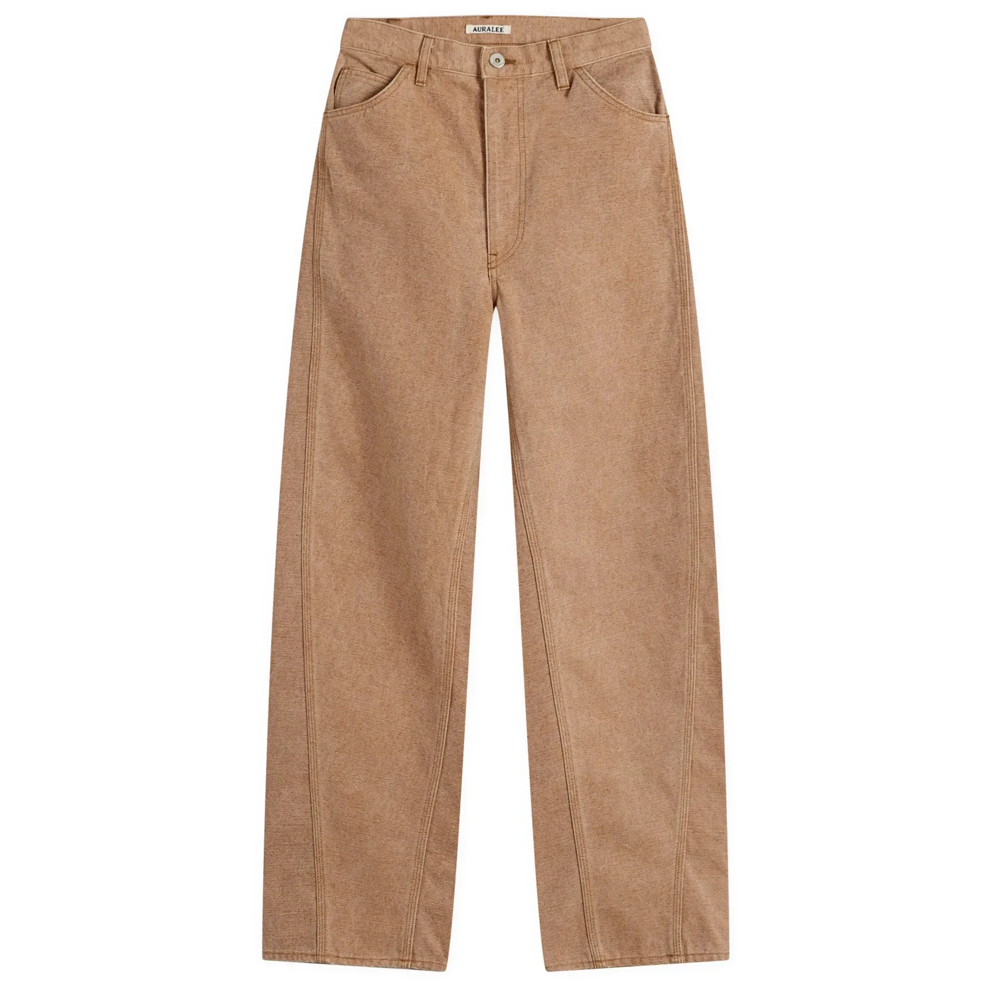 AURALEE washed organic canvas pants 新品 AURALEE WASHED ORGANIC CANVAS BELTED PANTS | PURPLE – Chum!